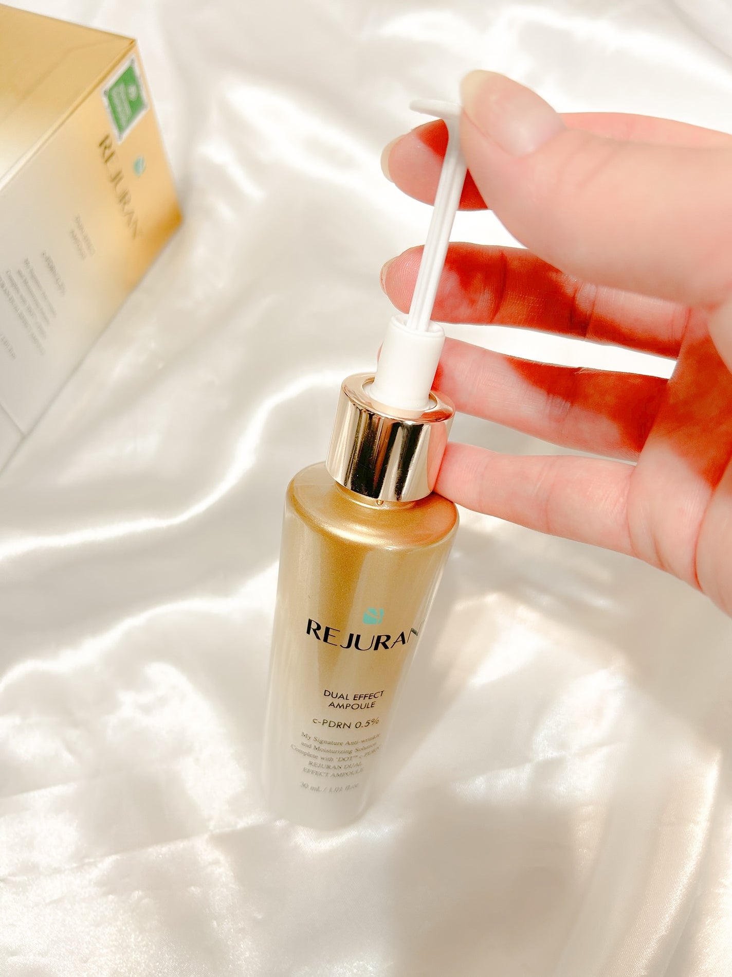 REJURAN デュアルエフェクトアンプル 30ml/REJURAN COSMETICS/美容液を使ったクチコミ(2枚目)