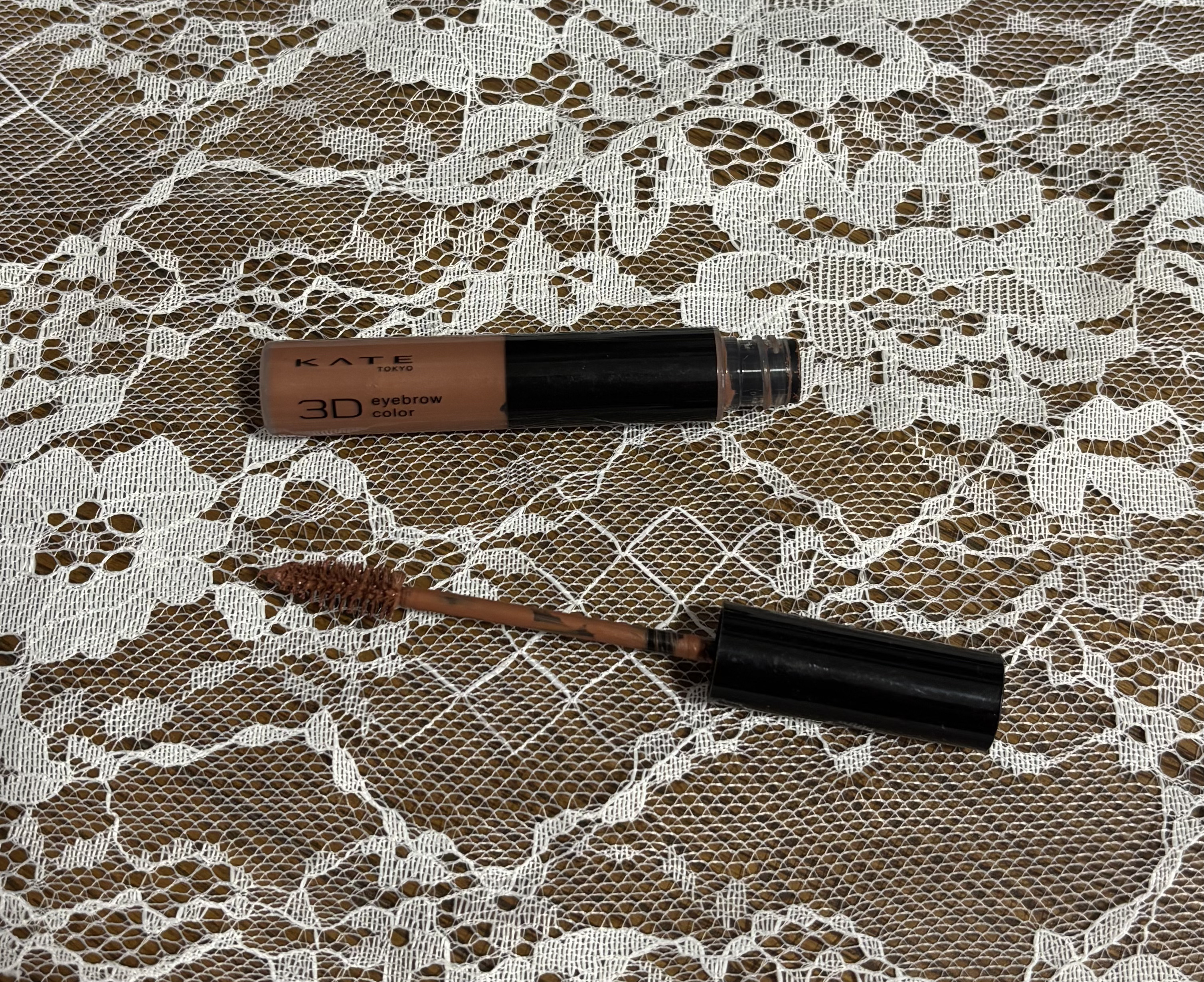 3DアイブロウカラーN OR-1 レトロオレンジ/KATE/眉マスカラを使ったクチコミ（2枚目）