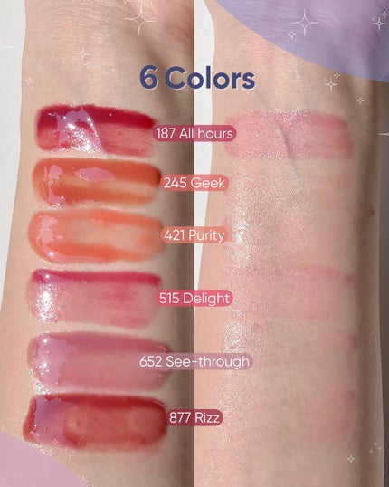 アンシーン バルーンティント/Oddtype/リップティントを使ったクチコミ(4枚目)