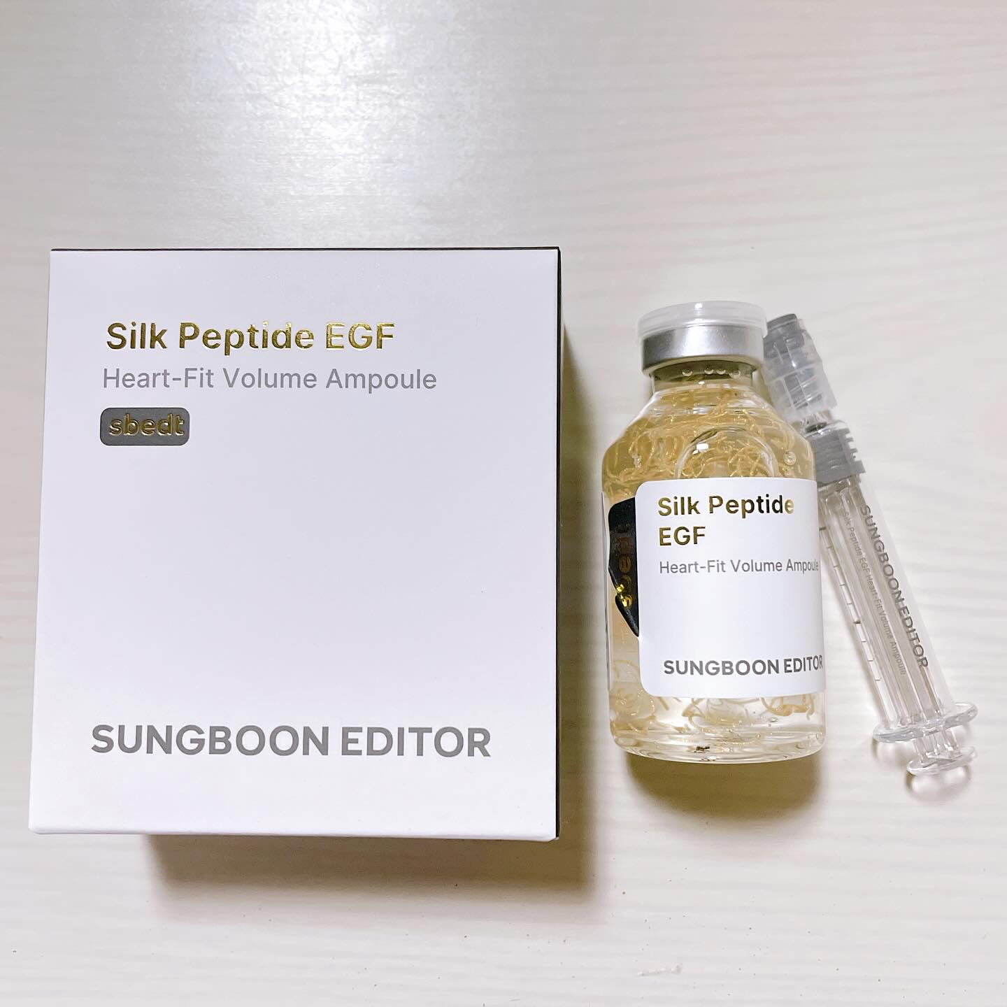 シルクペプチドインテンシブリフティングアンプル/SUNGBOON EDITOR（成分エディター）/美容液を使ったクチコミ（2枚目）