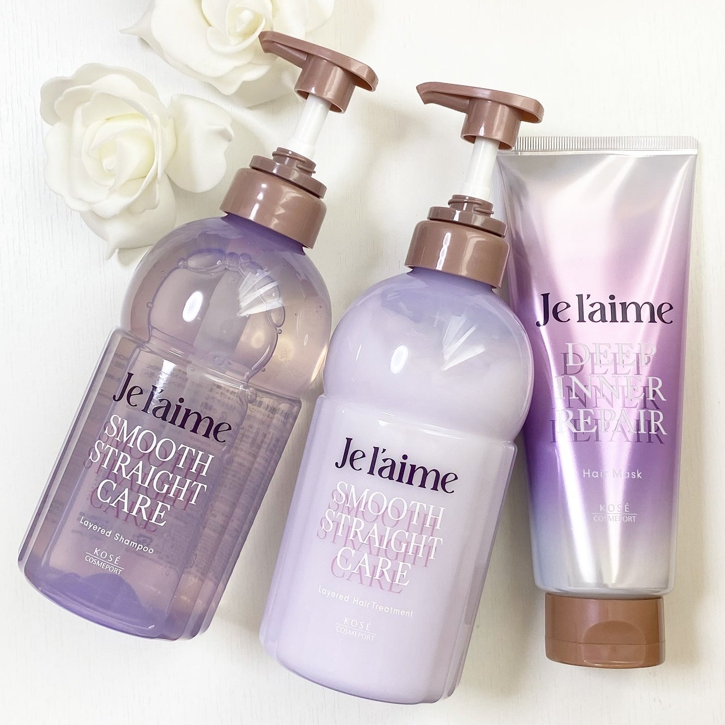 ジュレーム レイヤード シャンプー/ヘアトリートメント(スムースストレートケア)/Je l'aime/市販シャンプーを使ったクチコミ(1枚目)