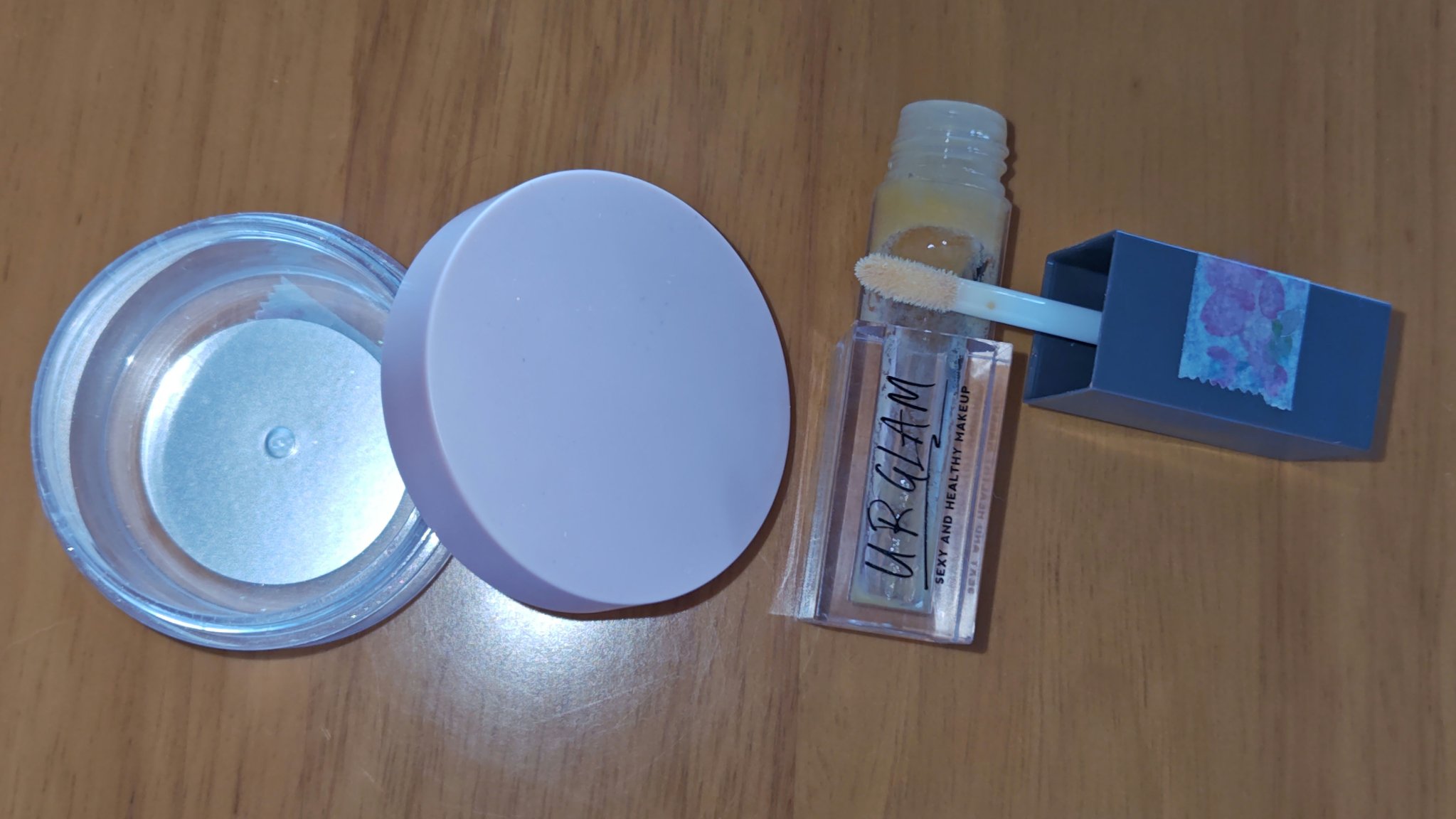 UR GLAM　LIP OIL/U R GLAM/リップグロスを使ったクチコミ（1枚目）