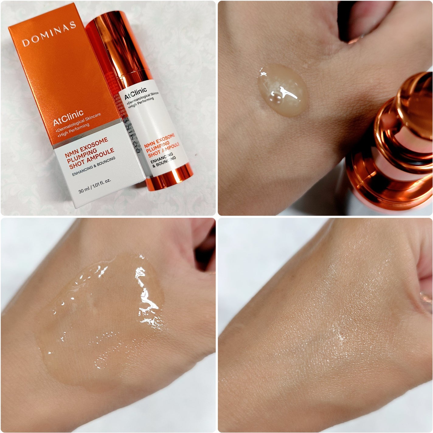 アットクリニックNMNエクソソームプランピングショットアンプル/DOMINAS/美容液を使ったクチコミ(2枚目)