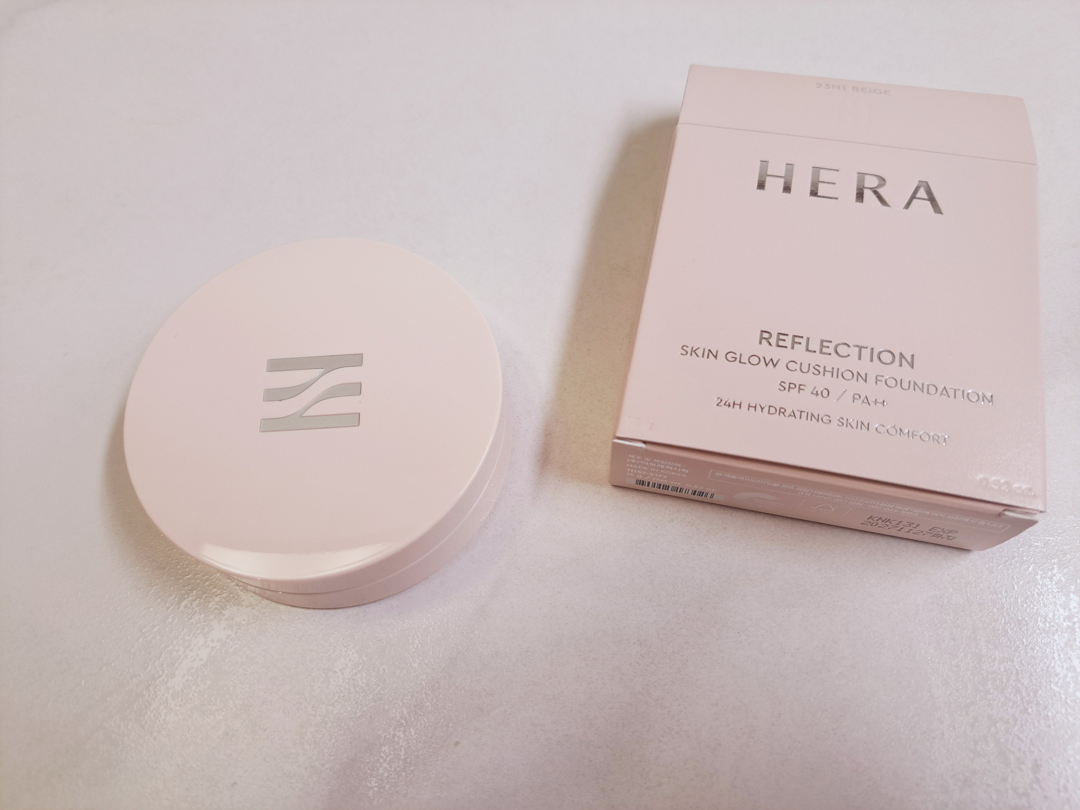 リフレクション スキン グロウ クッション ファンデーション/HERA/クッションファンデーションを使ったクチコミ（1枚目）