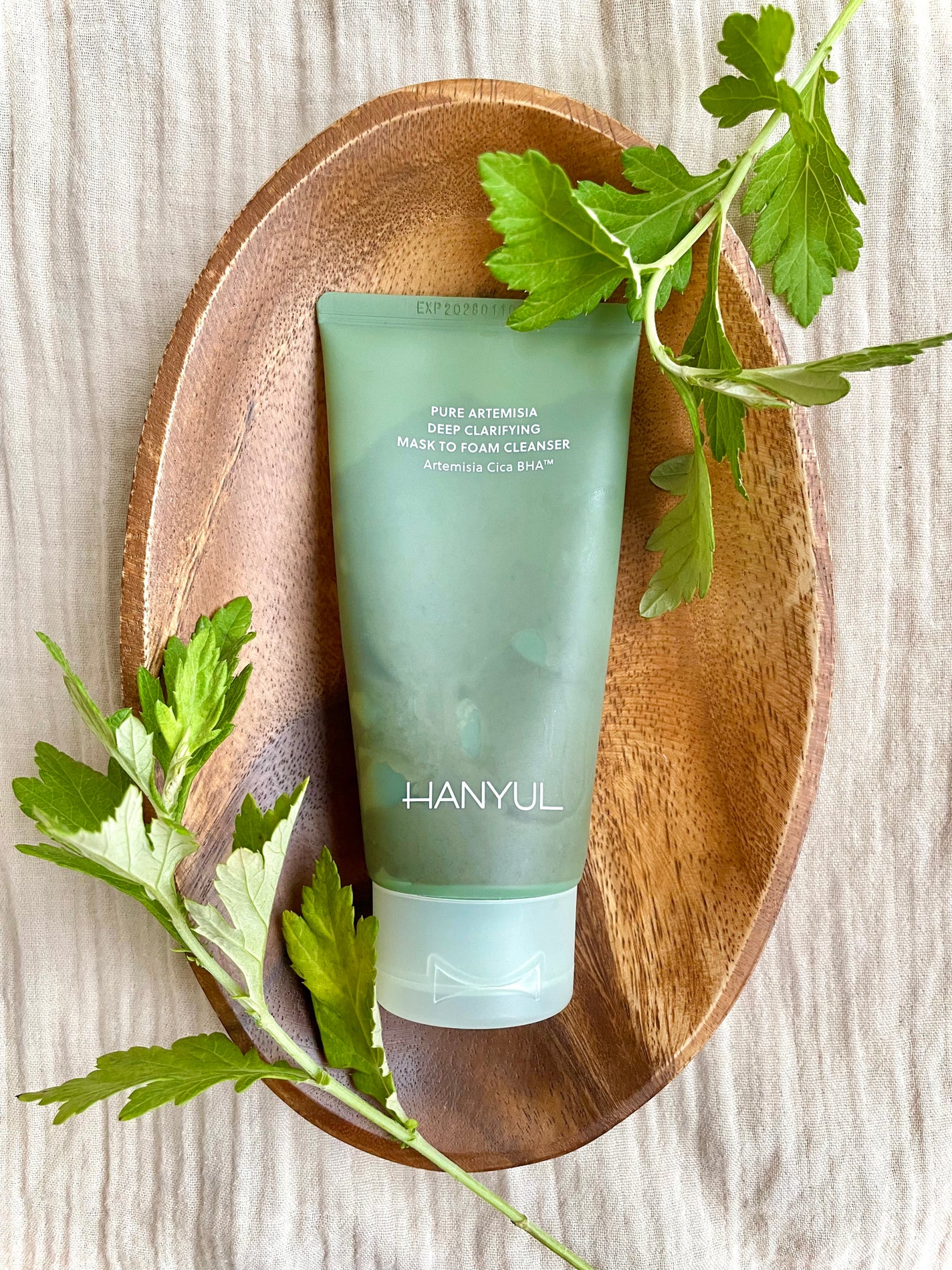 ピュア アルテミシア ディープ クラリファイングマスク トゥ フォーム クレンザー/HANYUL(ハンユル)/クレンジングを使ったクチコミ(1枚目)