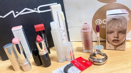 ラスターガラス リップスティック/M・A・C/口紅を使ったクチコミ(3枚目)