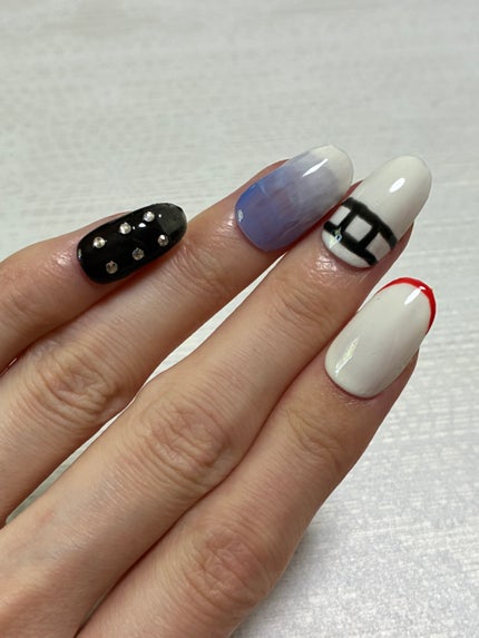 ジェルネイル(ライト対応)/セリア/ジェルネイルを使ったクチコミ(4枚目)