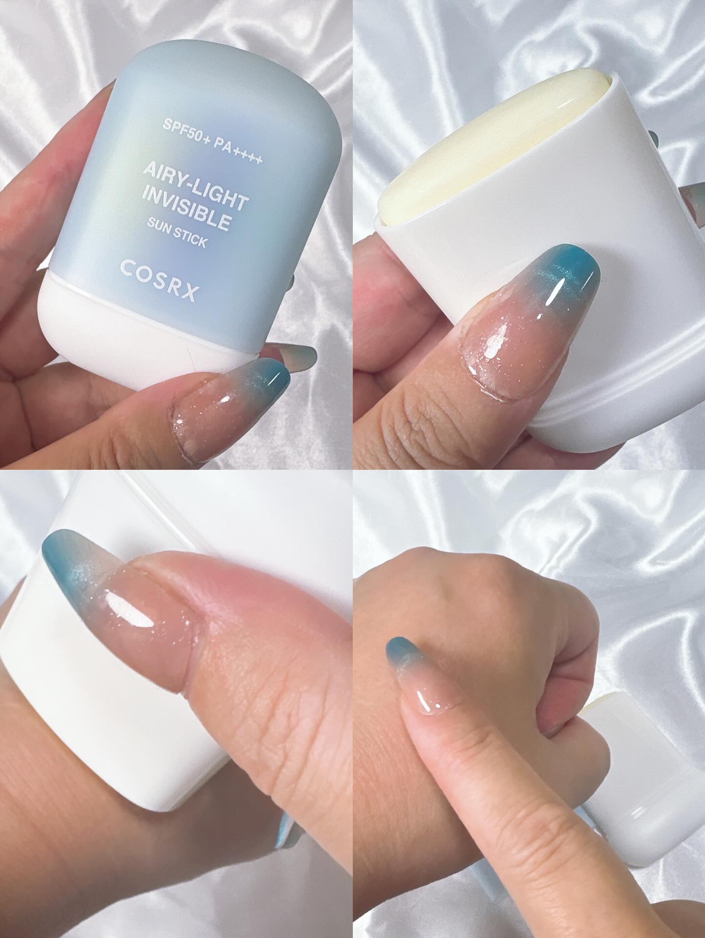 エアリーライト 透明UVスティック/COSRX/日焼け止めスティックを使ったクチコミ（3枚目）