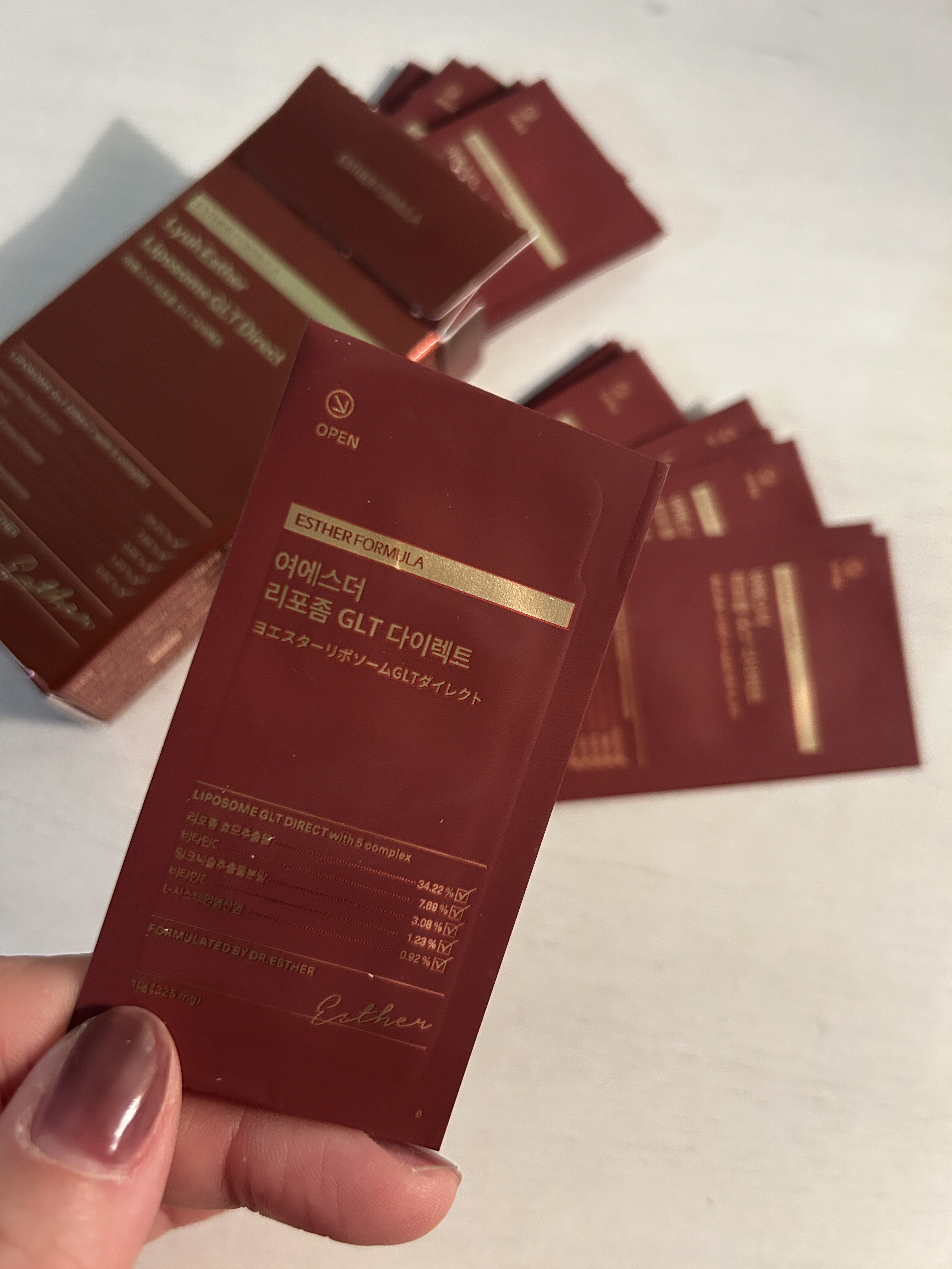 ヨエスターGLTダイレクトウルトラX/ESTHER FORMULA/美容サプリメントを使ったクチコミ（1枚目）