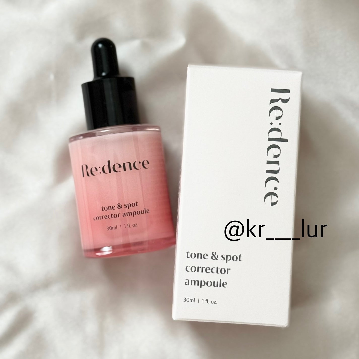 リデンス チェリートーン&スポットコレクターアンプル/redence/美容液を使ったクチコミ(1枚目)