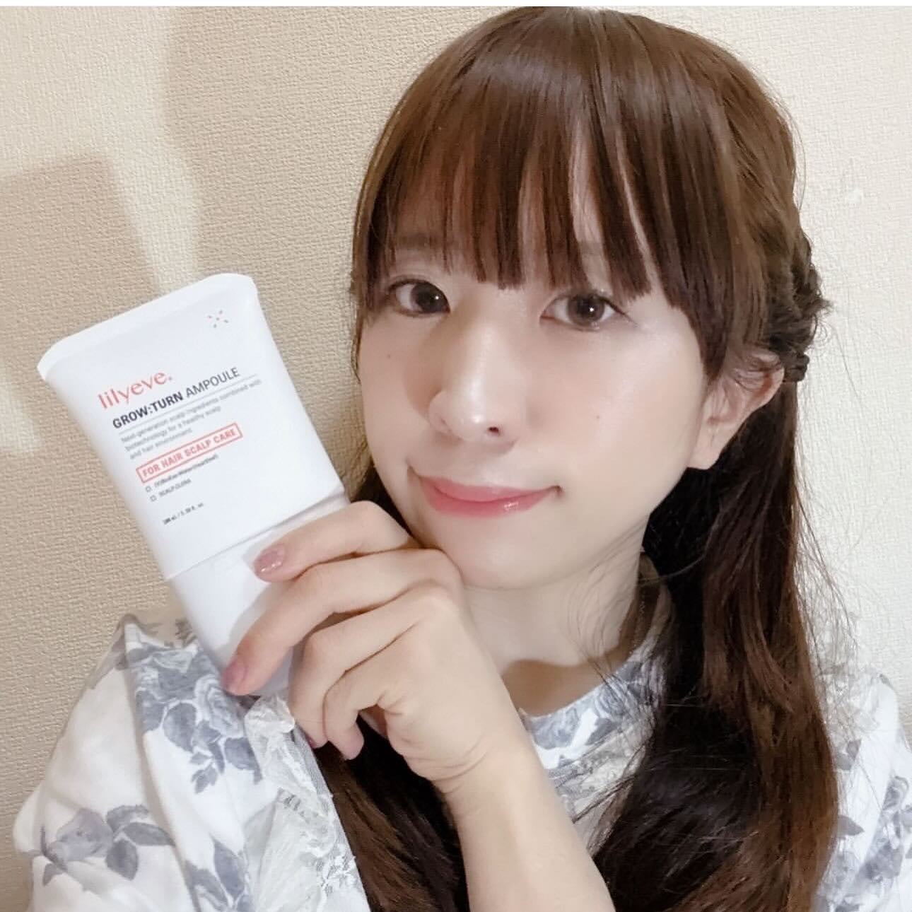 グローターンヘアアンプル/リリーイブ/頭皮ローションを使ったクチコミ(1枚目)