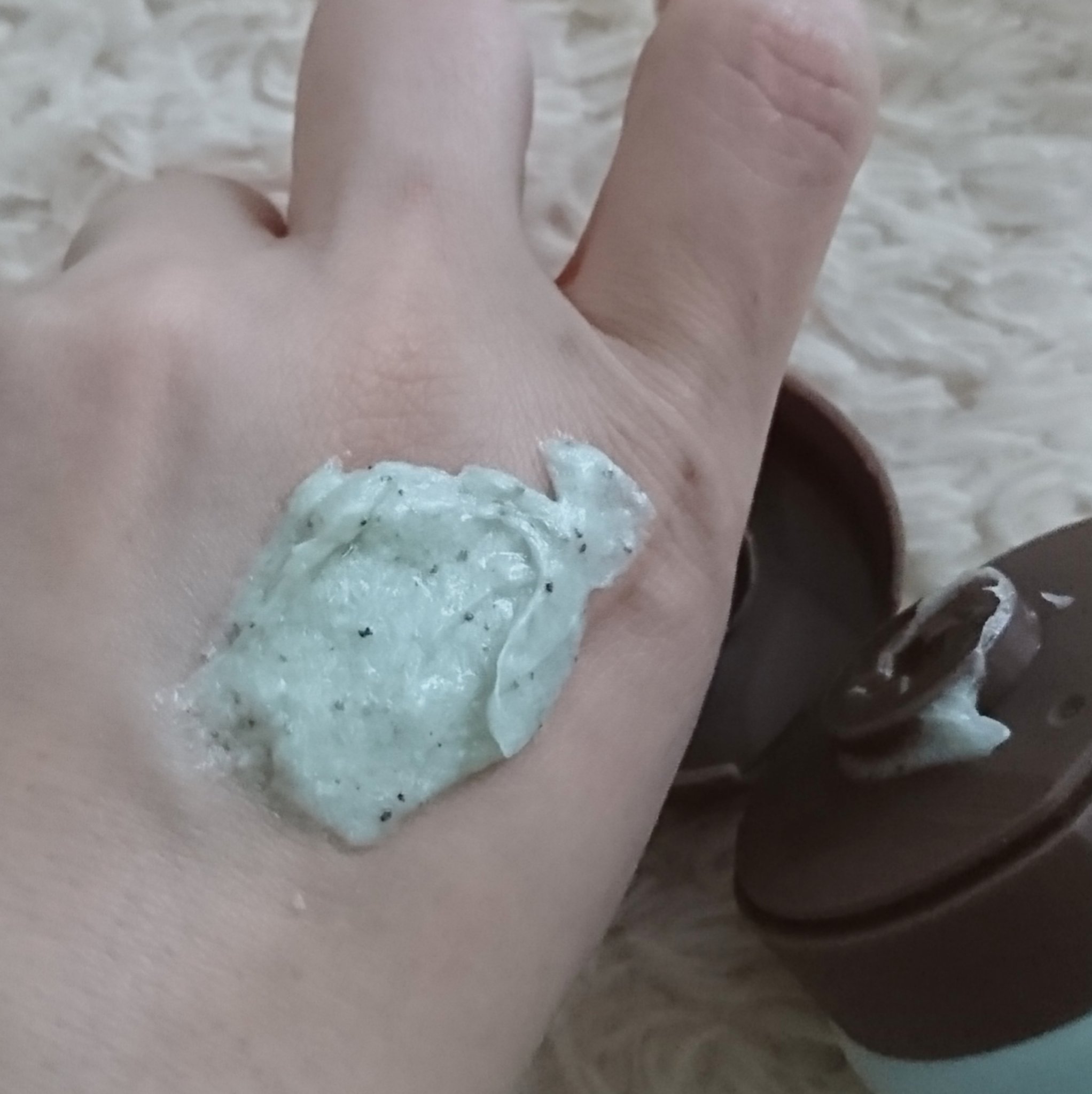 チョコミントクレンジングパックフォーム/nutseline/洗顔フォームを使ったクチコミ（3枚目）