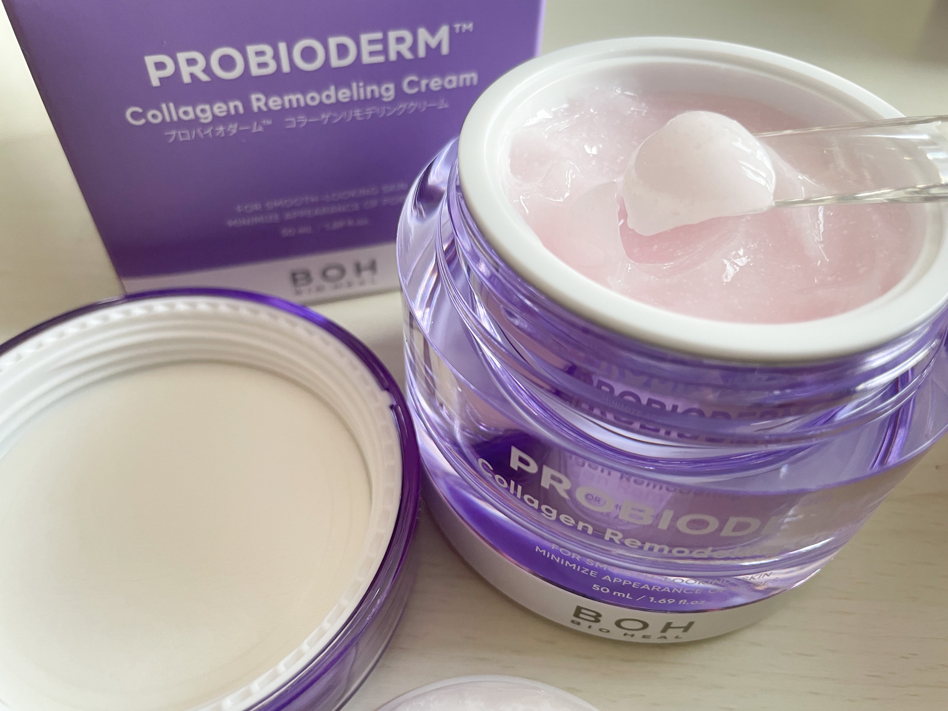 プロバイオダーム コラーゲン リモデリングクリーム/BIOHEAL BOH/フェイスクリームを使ったクチコミ（2枚目）