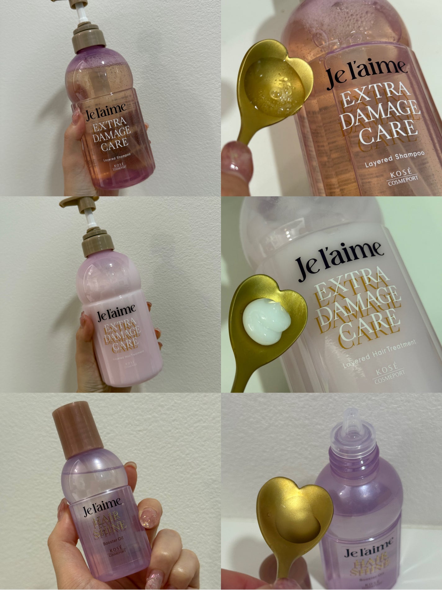 ジュレーム レイヤード シャンプー/ヘアトリートメント (エクストラダメージケア)/Je l'aime/市販シャンプーを使ったクチコミ(2枚目)