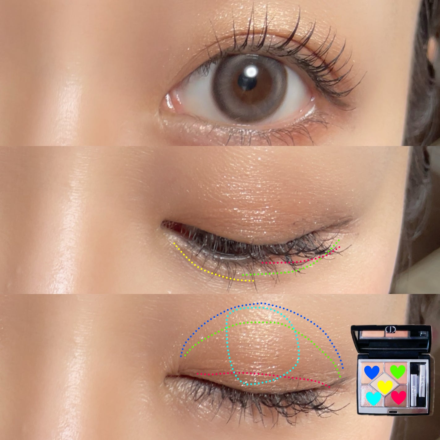 ディオールショウ サンク クルール/Dior/アイシャドウを使ったクチコミ(3枚目)