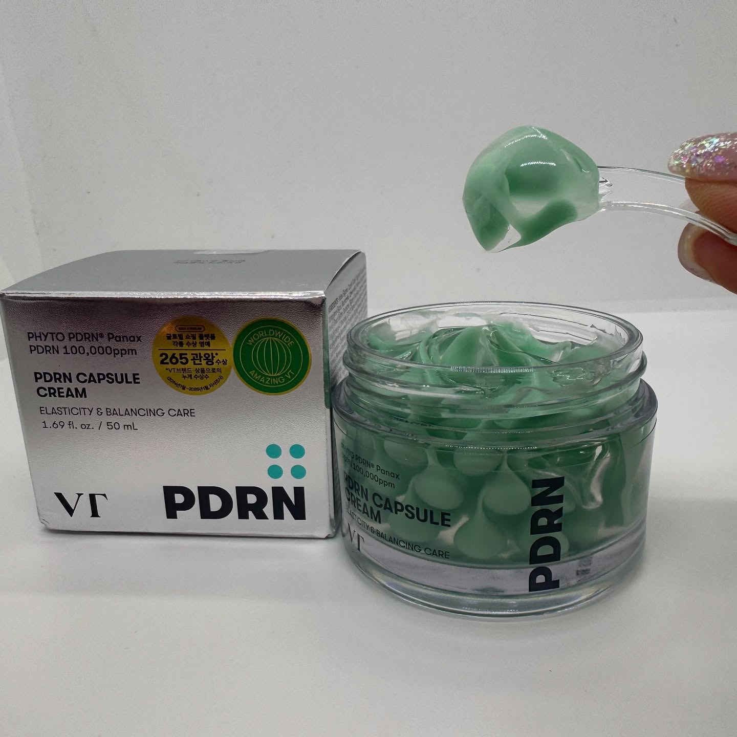 PDRN カプセルクリーム 100/VT/フェイスクリームを使ったクチコミ（2枚目）