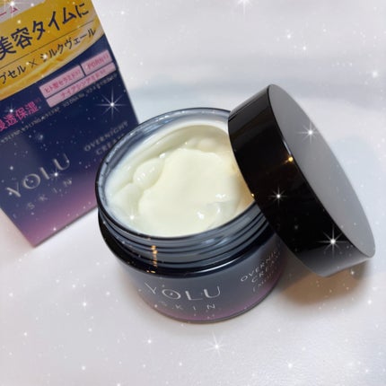 ヨル スキン オーバーナイトクリーム モイスト/YOLU/フェイスクリームを使ったクチコミ(2枚目)