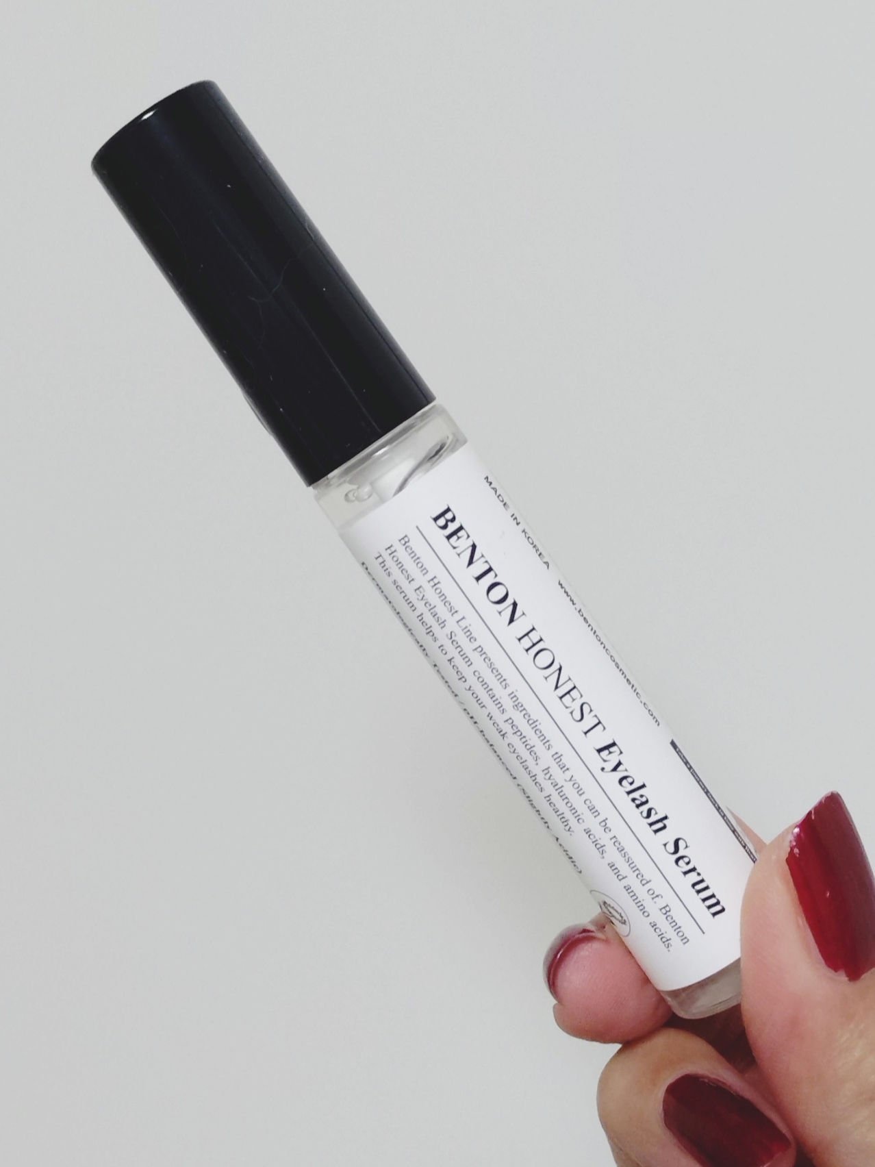アーニストアイラッシュセラム/BENTON/まつげ美容液を使ったクチコミ（1枚目）