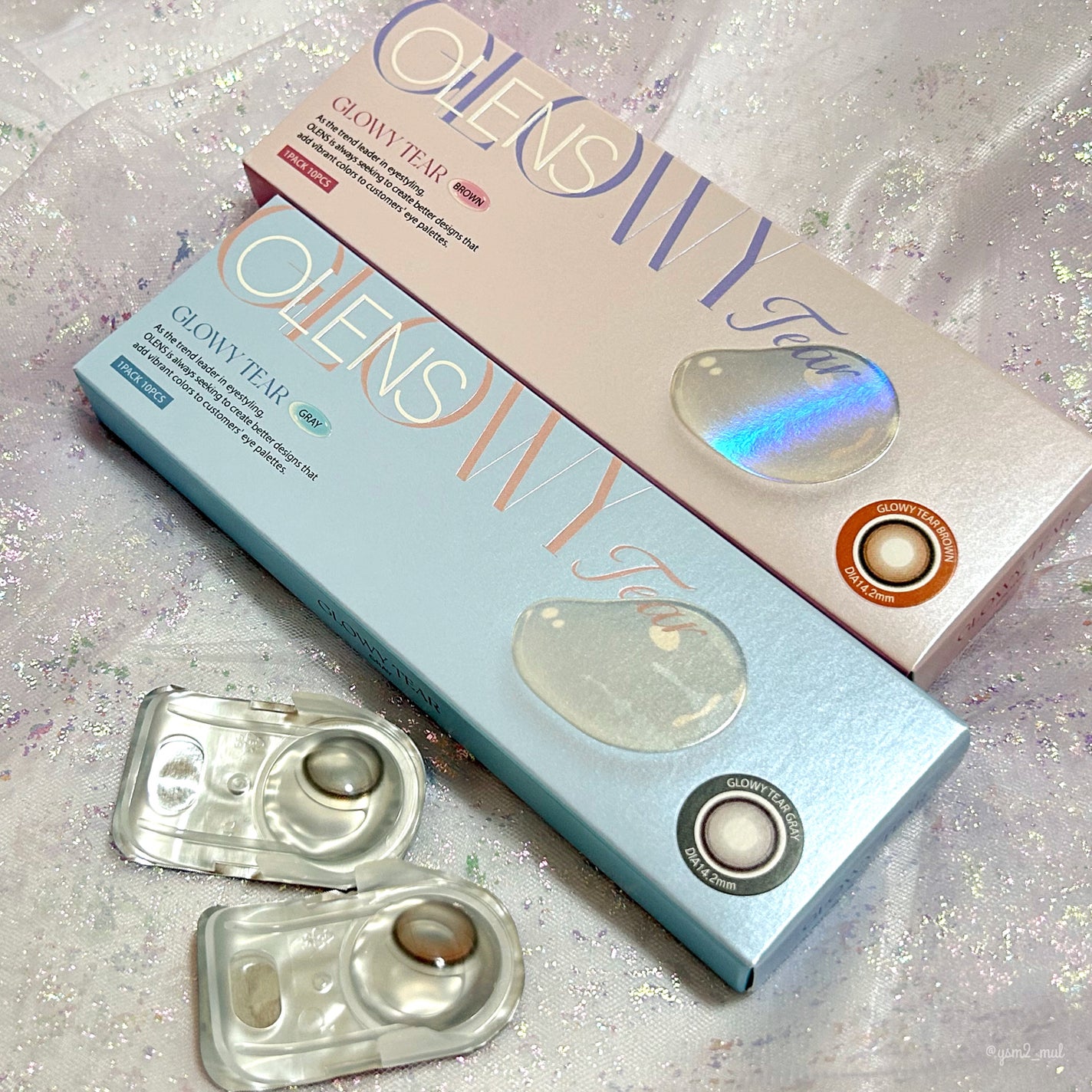 Glowy Tear 1day/OLENS/ワンデー(1DAY)カラコンを使ったクチコミ(6枚目)