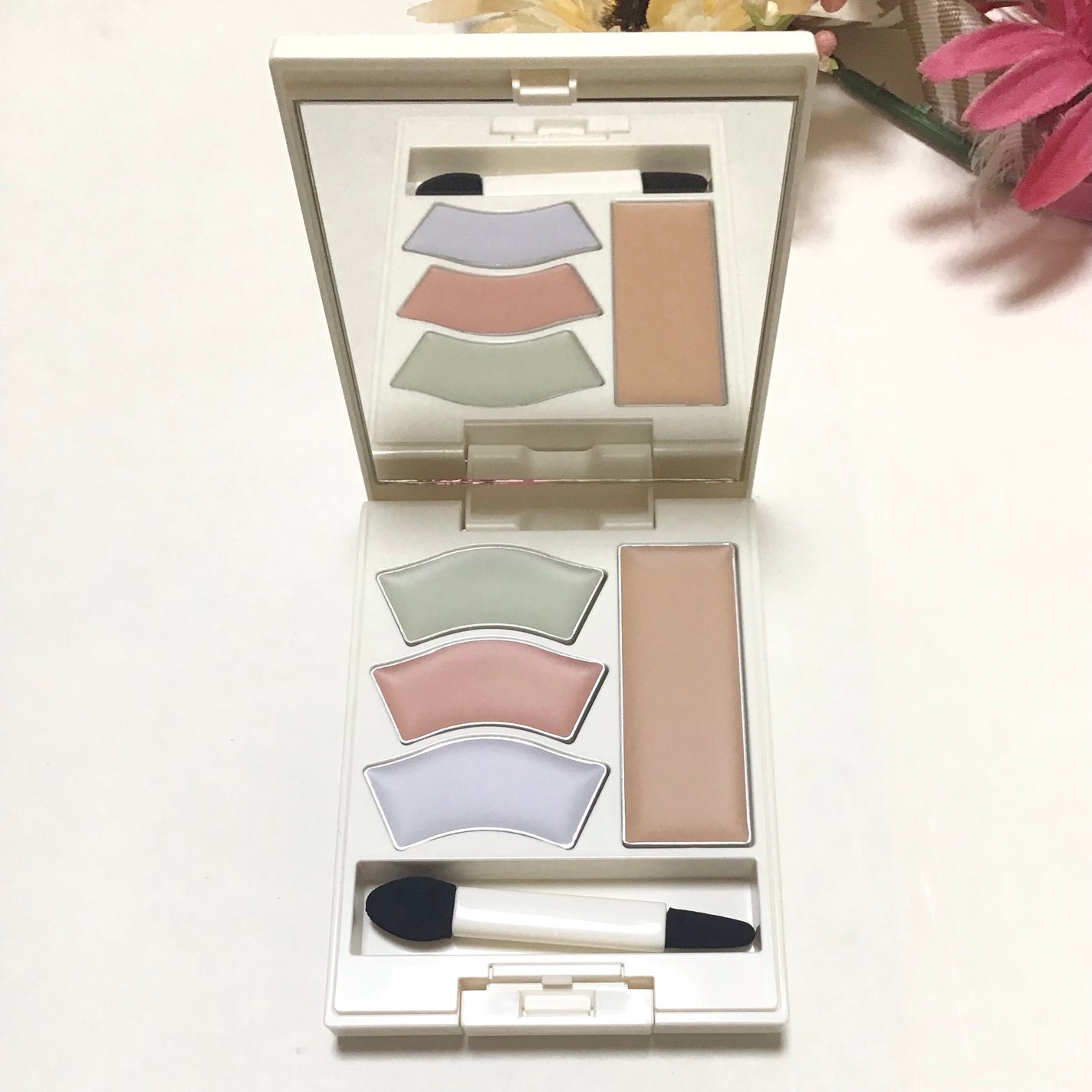 雪肌精 BLUE メルティ マイ カラー バランサー/雪肌精/パレットコンシーラーを使ったクチコミ(3枚目)