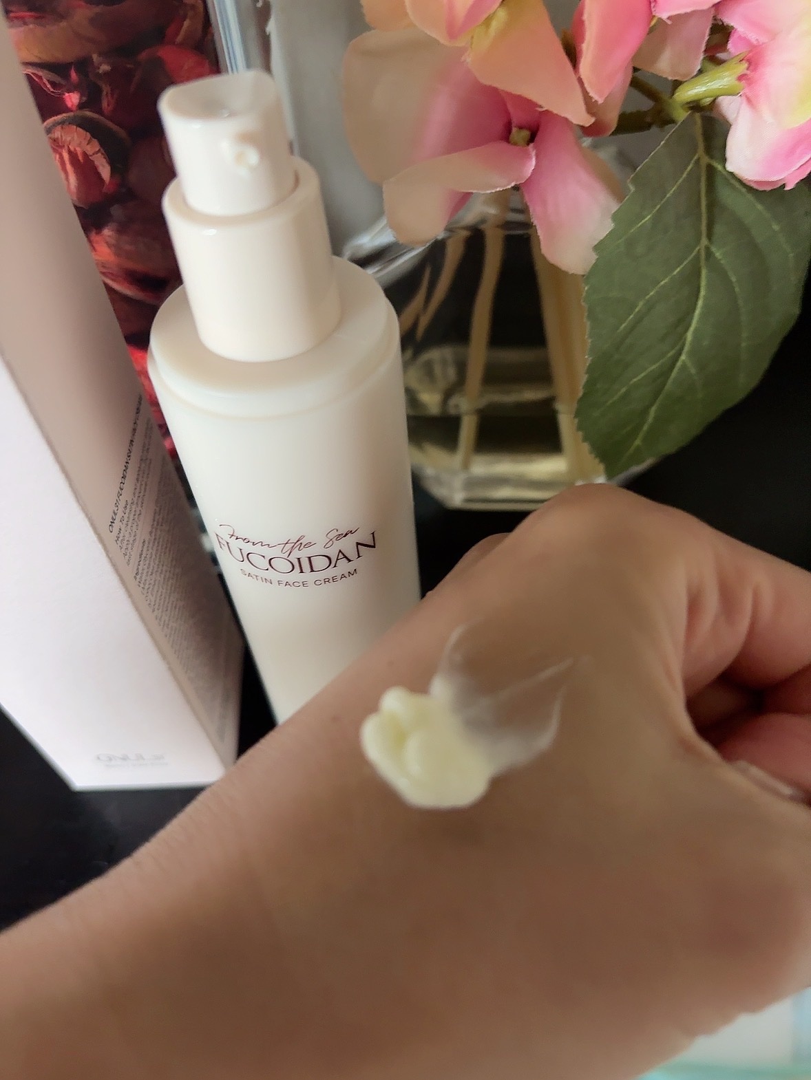 フコイダンサテンフェイスクリーム/ONUL31/フェイスクリームを使ったクチコミ（2枚目）