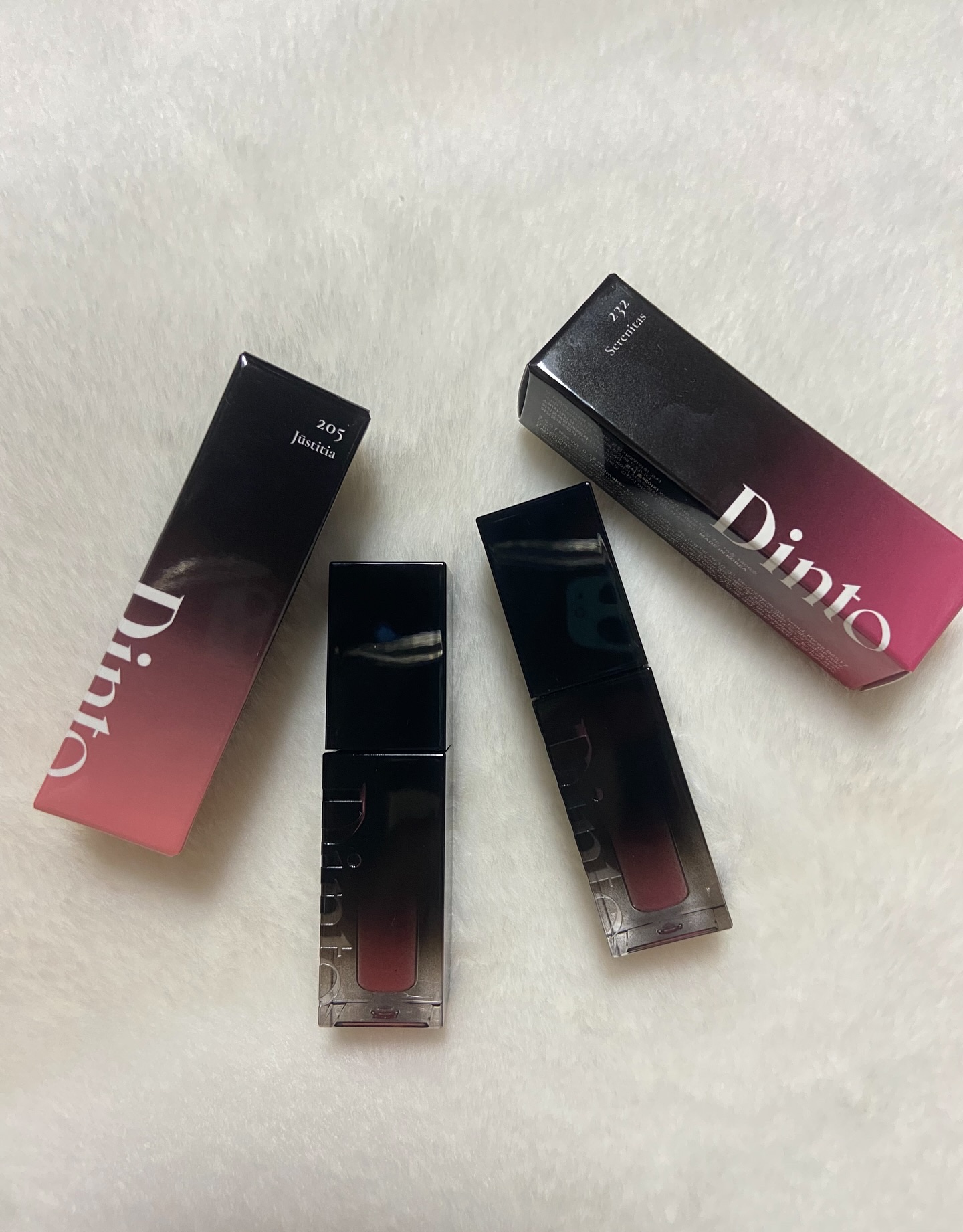 ブラーグロイリップティント/Dinto/リップティントを使ったクチコミ（2枚目）