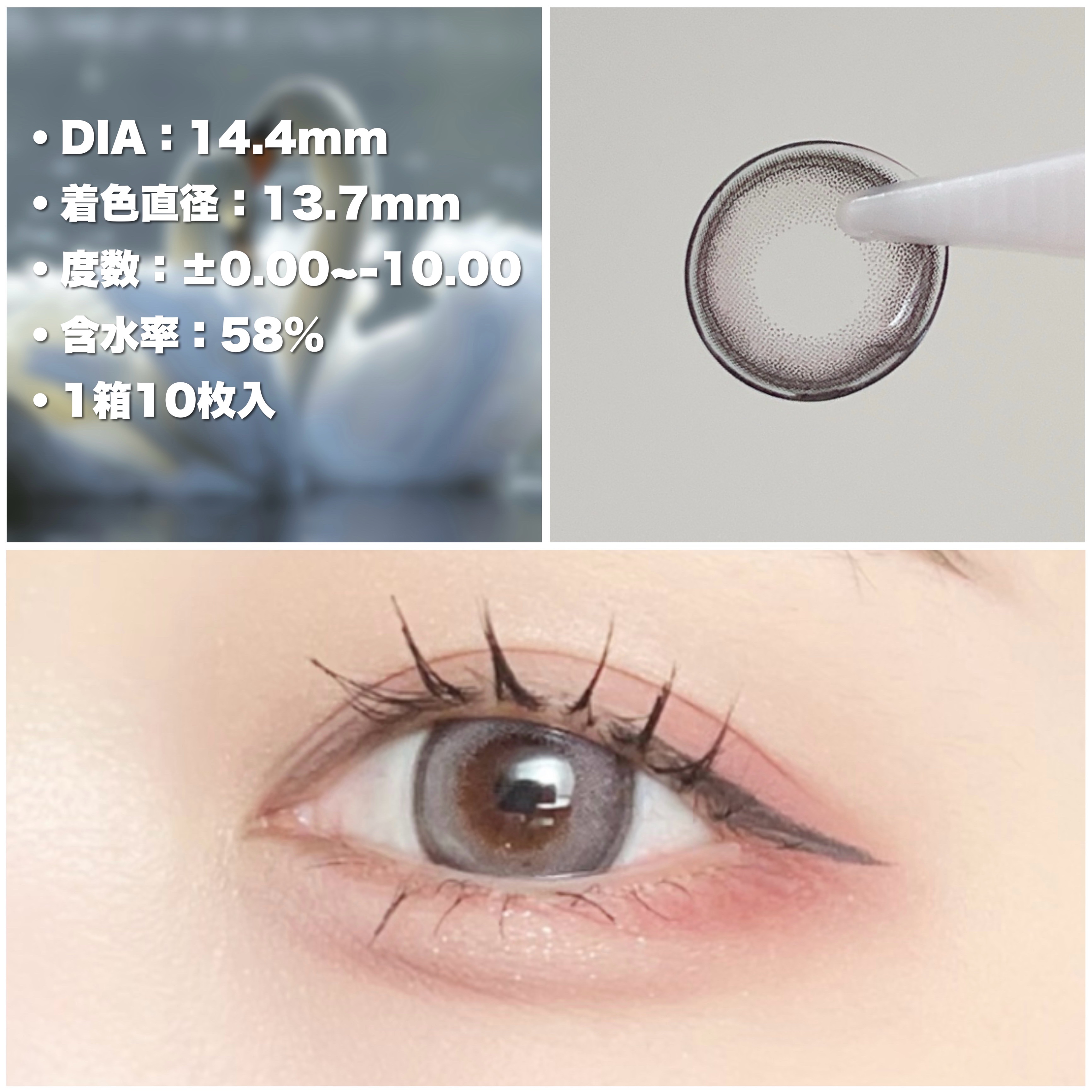 Angelcolor Bambi Series 1day /AngelColor/ワンデー（１DAY）カラコンを使ったクチコミ（3枚目）