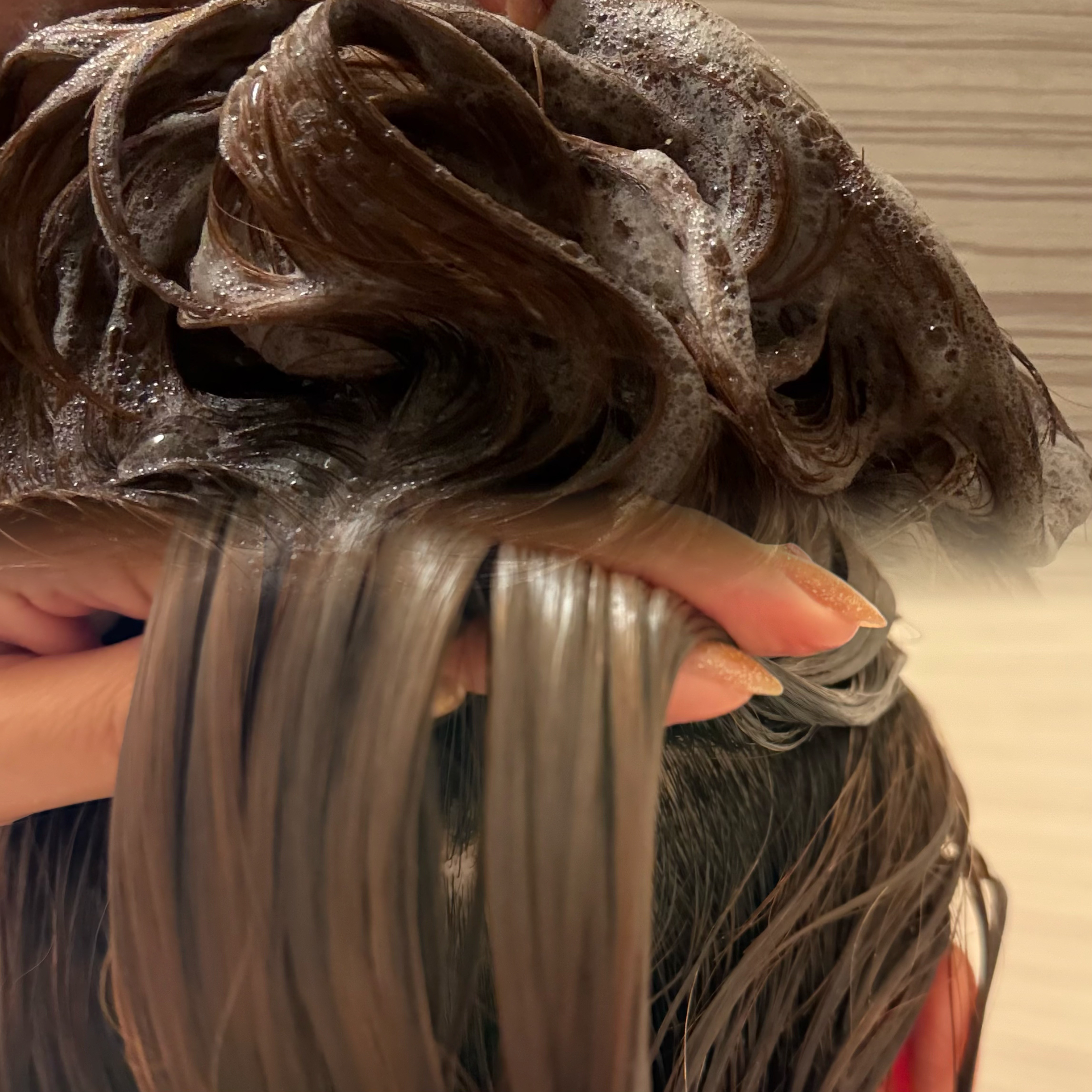 リポ ラボ ケラチンセラム ジェルモイスト シャンプー /トリートメントスリークリペア＊/LIPO　LABO/市販シャンプーを使ったクチコミ（2枚目）