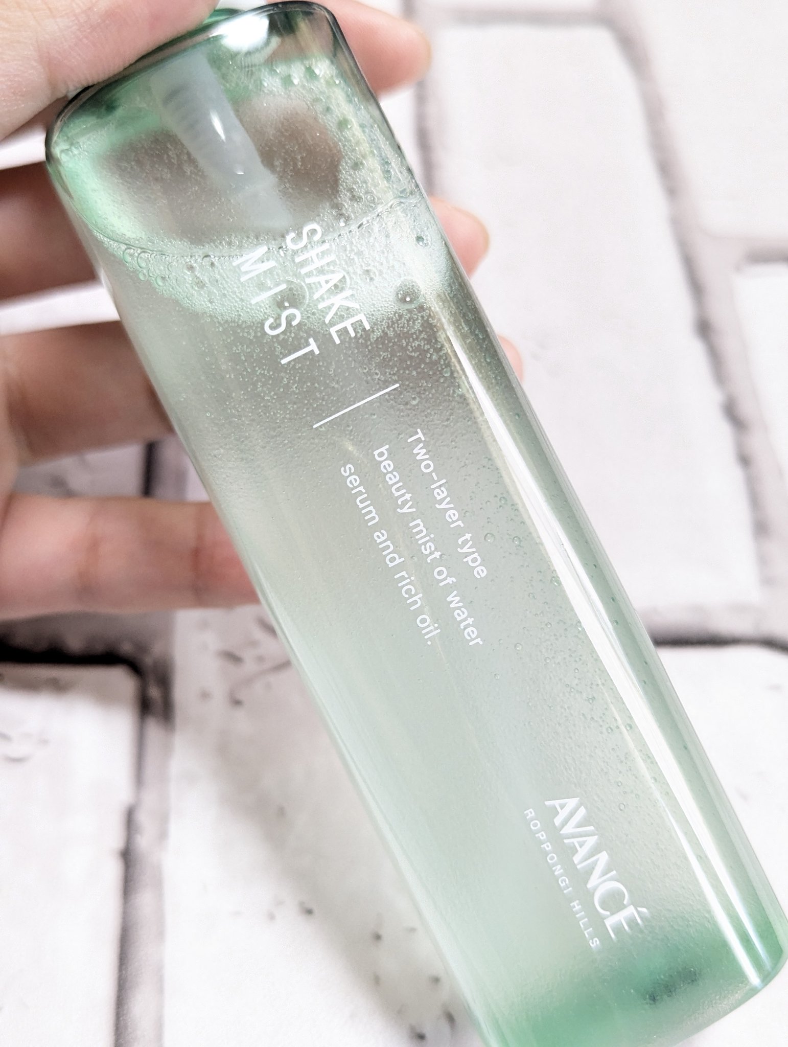 アヴァンセ シェイクミスト さっぱり/アヴァンセ/ミスト状化粧水を使ったクチコミ（3枚目）