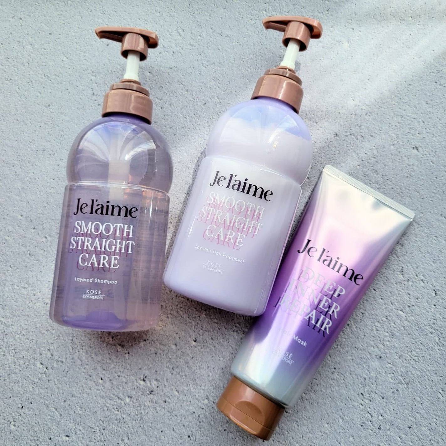 ジュレーム レイヤード シャンプー/ヘアトリートメント(スムースストレートケア)/Je l'aime/市販シャンプーを使ったクチコミ(1枚目)