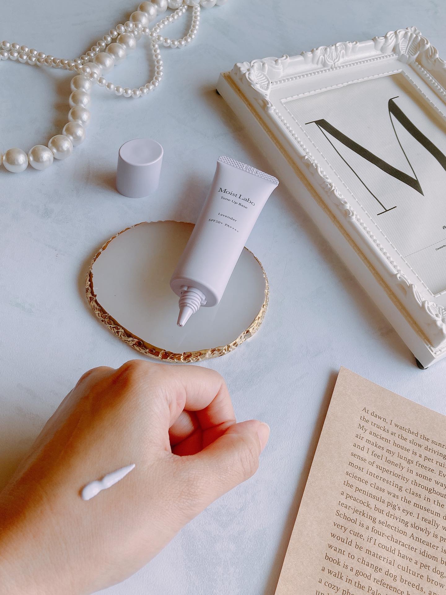 モイストラボ　トーンアップ下地/Moist Labo/化粧下地を使ったクチコミ（3枚目）