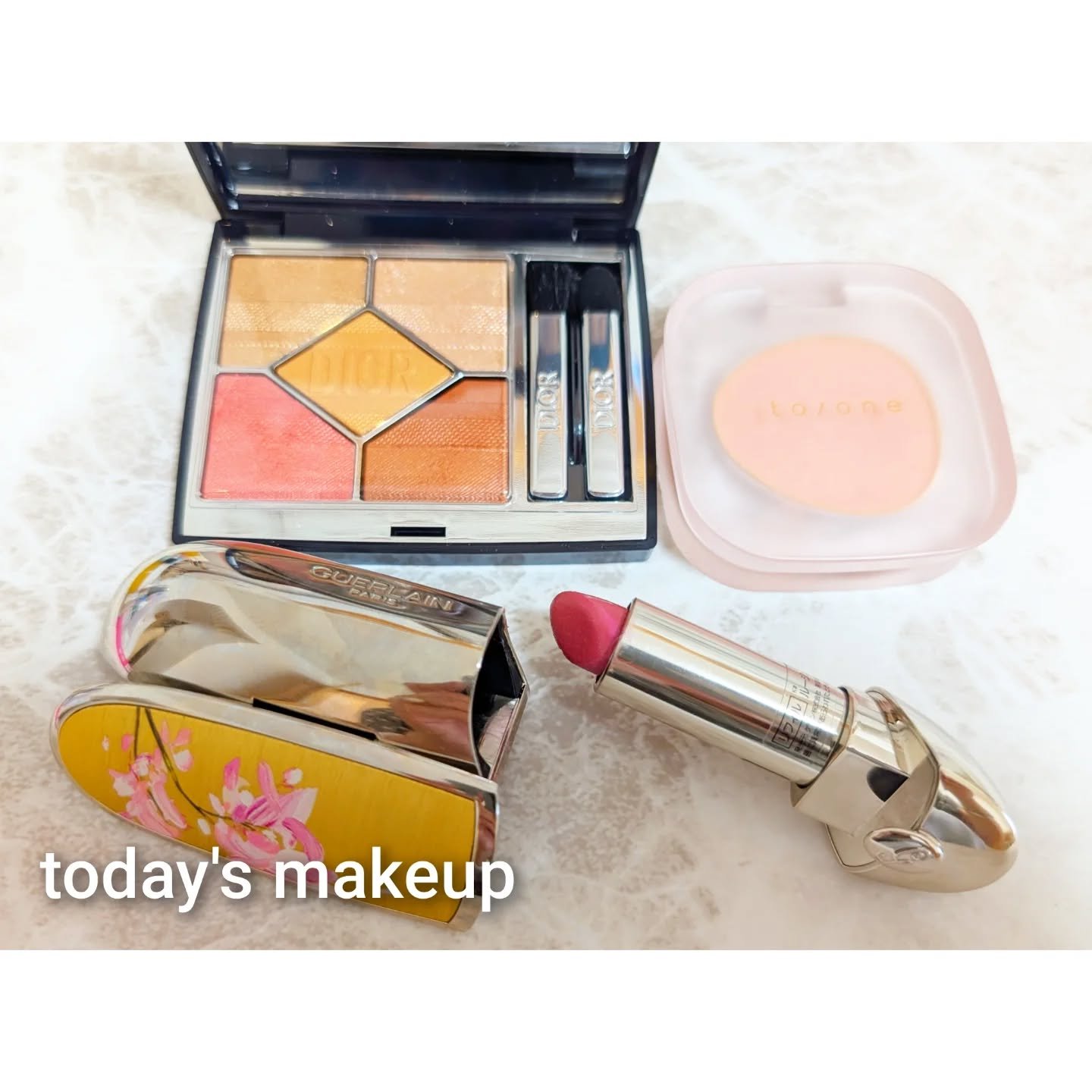 トーン ペタル フロート ブラッシュ/to/one/パウダーチークを使ったクチコミ（1枚目）