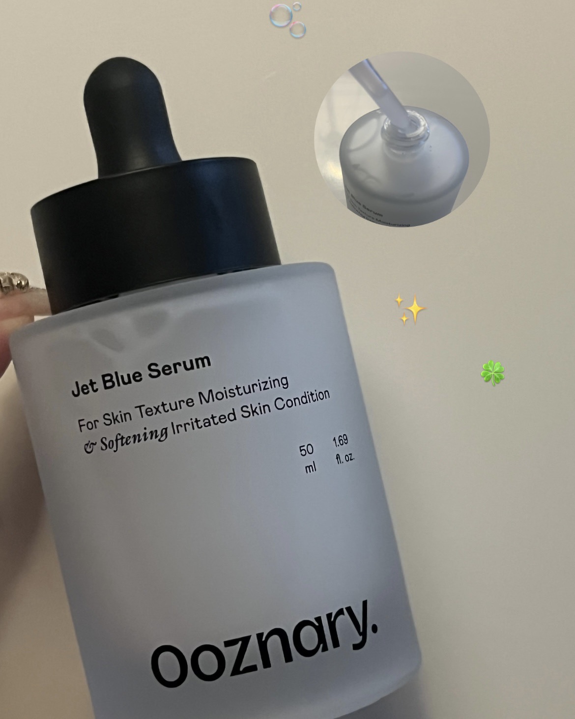 オーズナリージェットブルーセラム/オーズナリー/美容液を使ったクチコミ（1枚目）