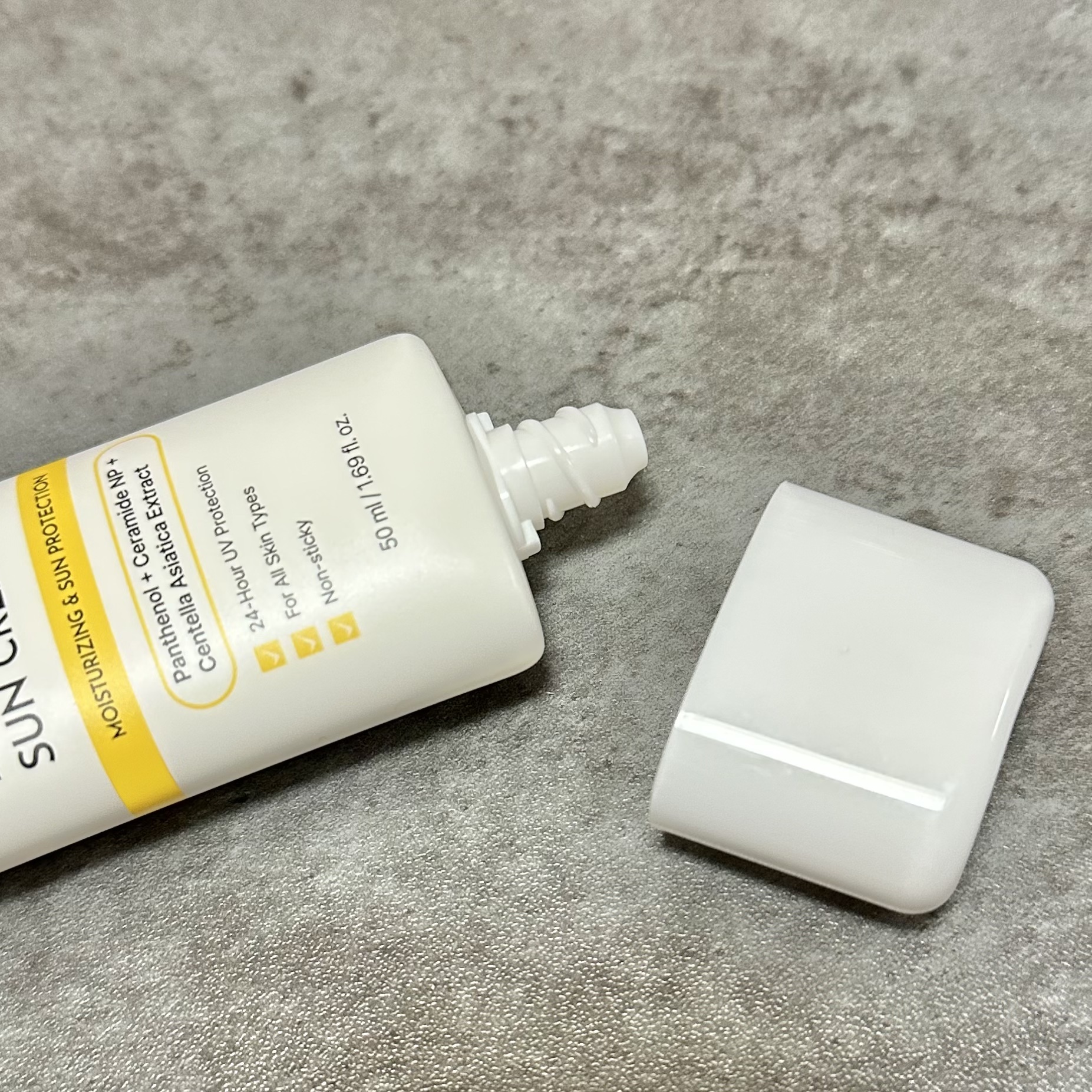 スキンバリアモイスチャーサンクリーム/Ongredients/日焼け止めクリームを使ったクチコミ（2枚目）