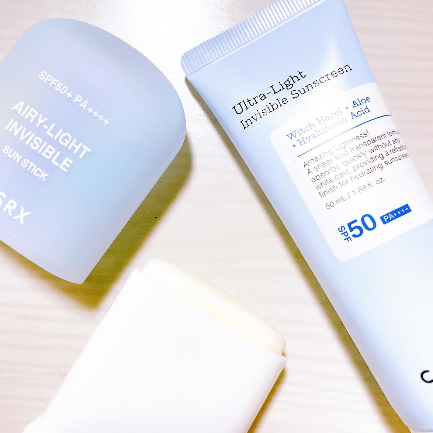 ウルトラライト透明UVクリーム/COSRX/日焼け止めクリームを使ったクチコミ(2枚目)