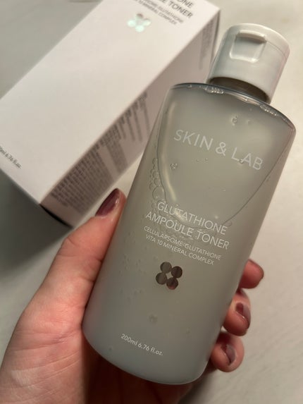 グルタチオンアンプルトナー/SKIN&LAB/化粧水を使ったクチコミ(1枚目)