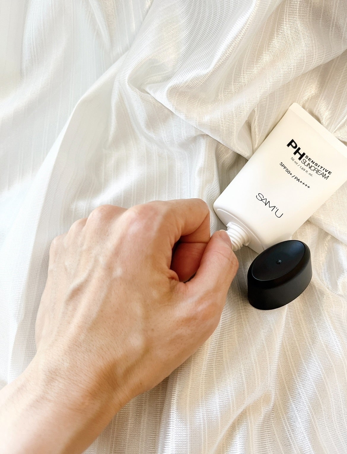 サミュ PHセンシティブサンクリーム/SAM'U/日焼け止めクリームを使ったクチコミ(5枚目)