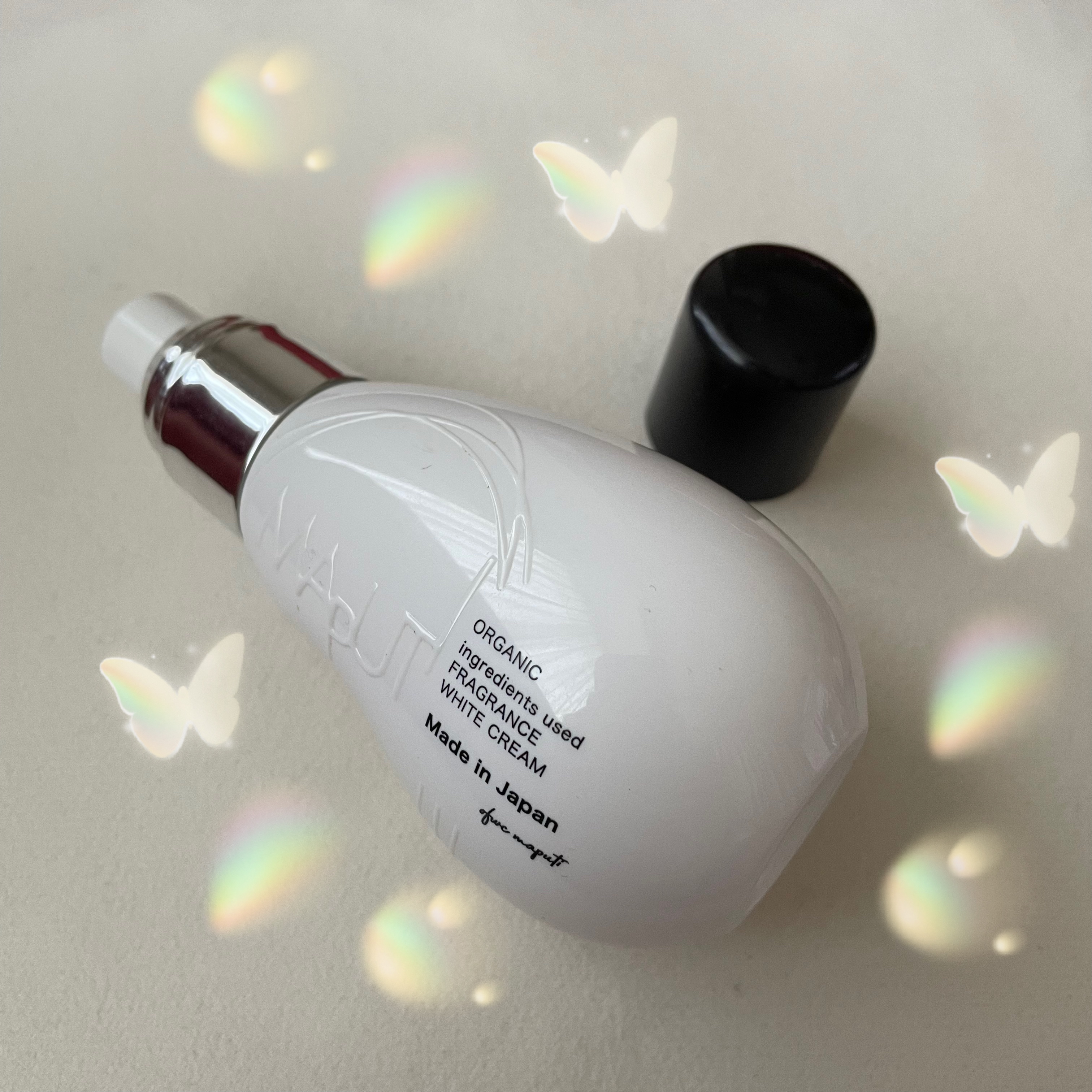 オーガニックフレグランスホワイトクリーム/MAPUTI/デリケートゾーンケアを使ったクチコミ（1枚目）