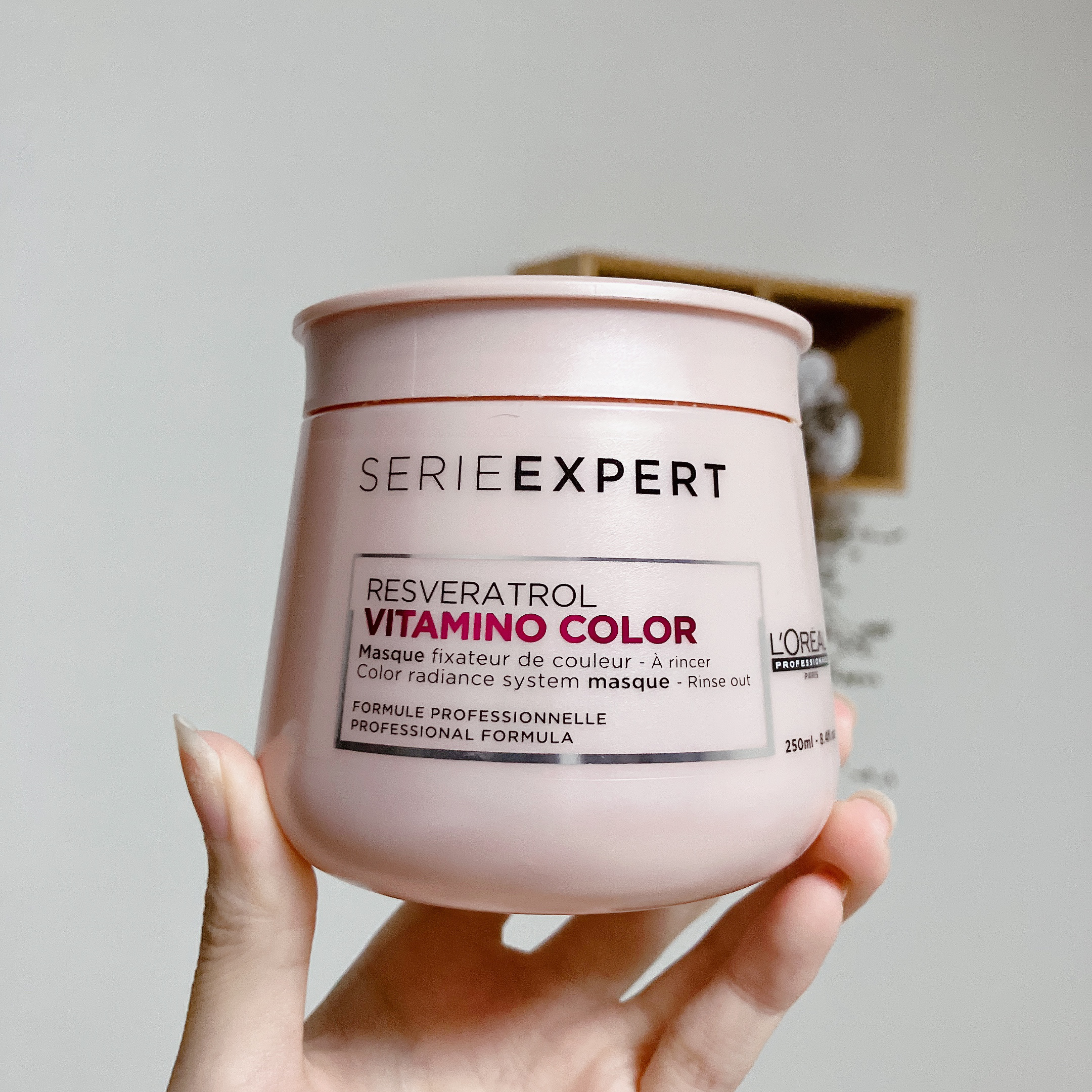 ビタミノカラー マスク/ロレアル プロフェッショナル/ヘアマスク・ヘアパックを使ったクチコミ（1枚目）