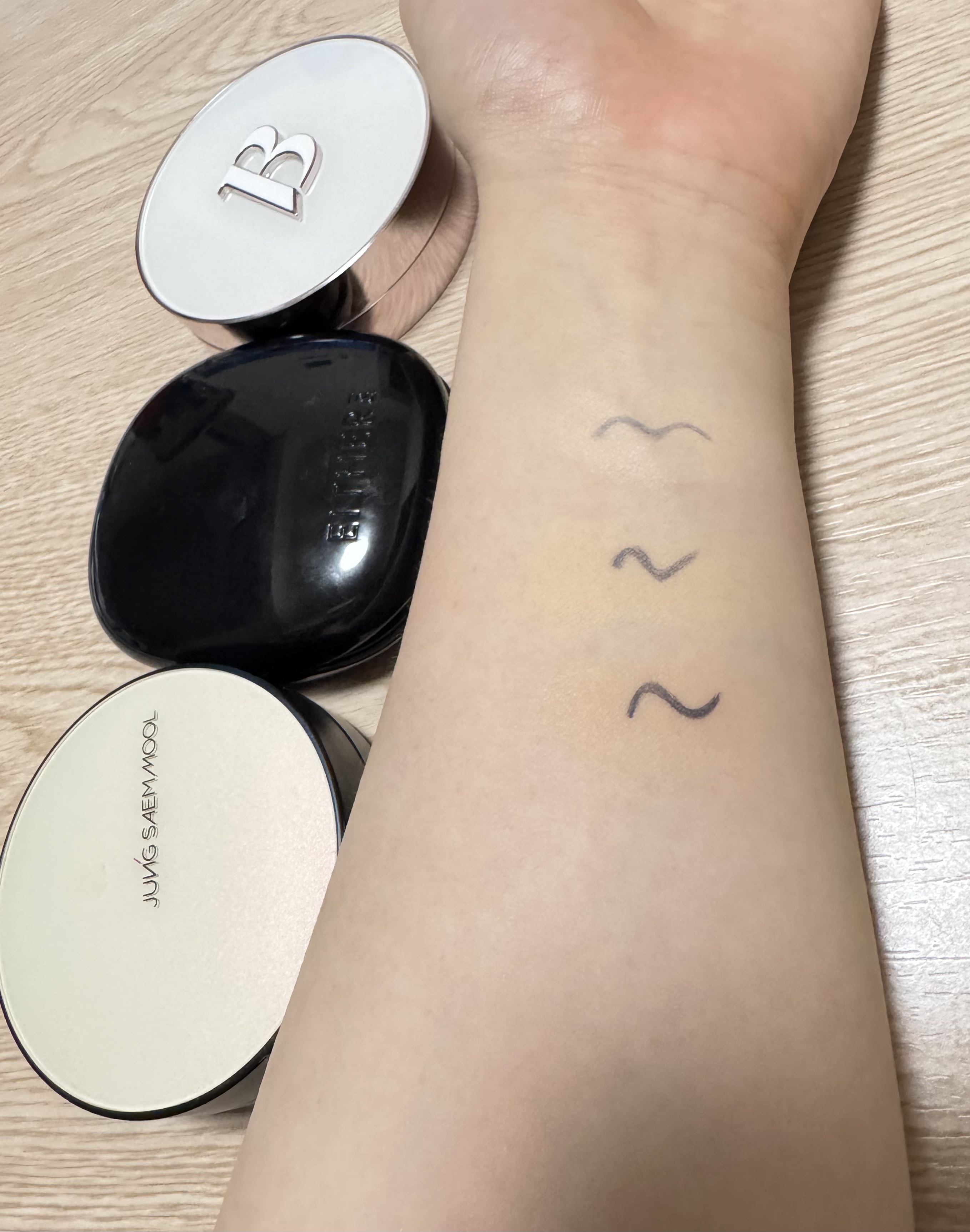 エッセンシャル スキン ヌーダー クッション/JUNG SAEM MOOL/クッションファンデーションを使ったクチコミ（2枚目）