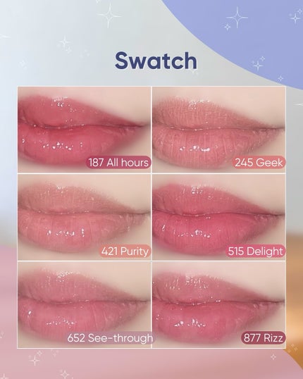 アンシーン バルーンティント/Oddtype/リップティントを使ったクチコミ(5枚目)