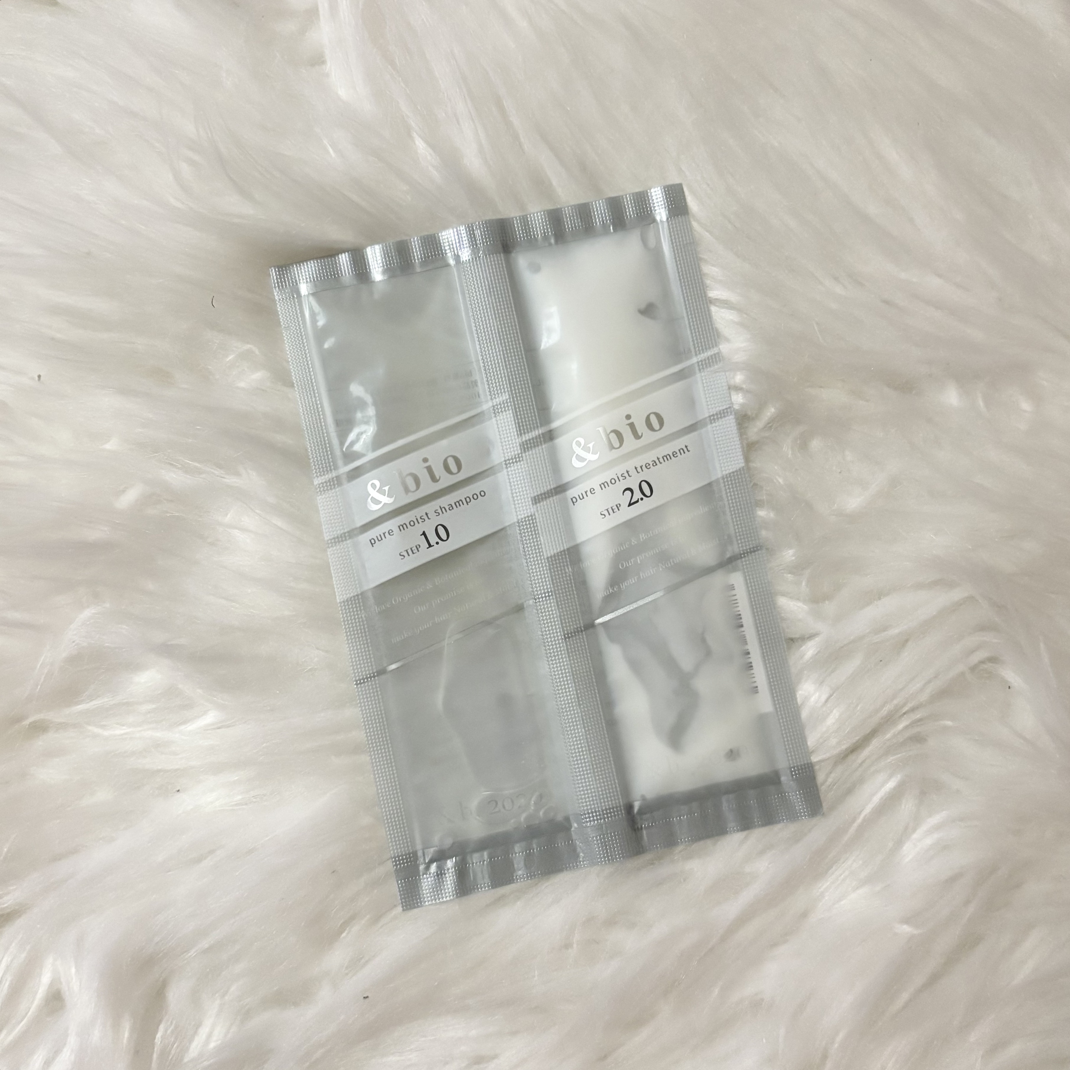 ピュアモイスト シャンプー 1.0／ヘアトリートメント 2.0/&bio/市販シャンプーを使ったクチコミ（1枚目）