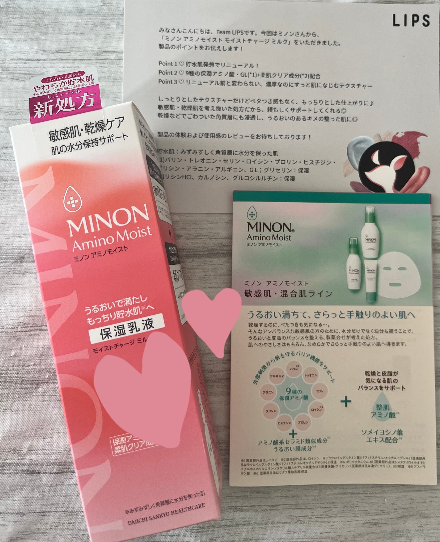 ミノン アミノモイスト モイストチャージ ミルク/ミノン/乳液を使ったクチコミ(1枚目)
