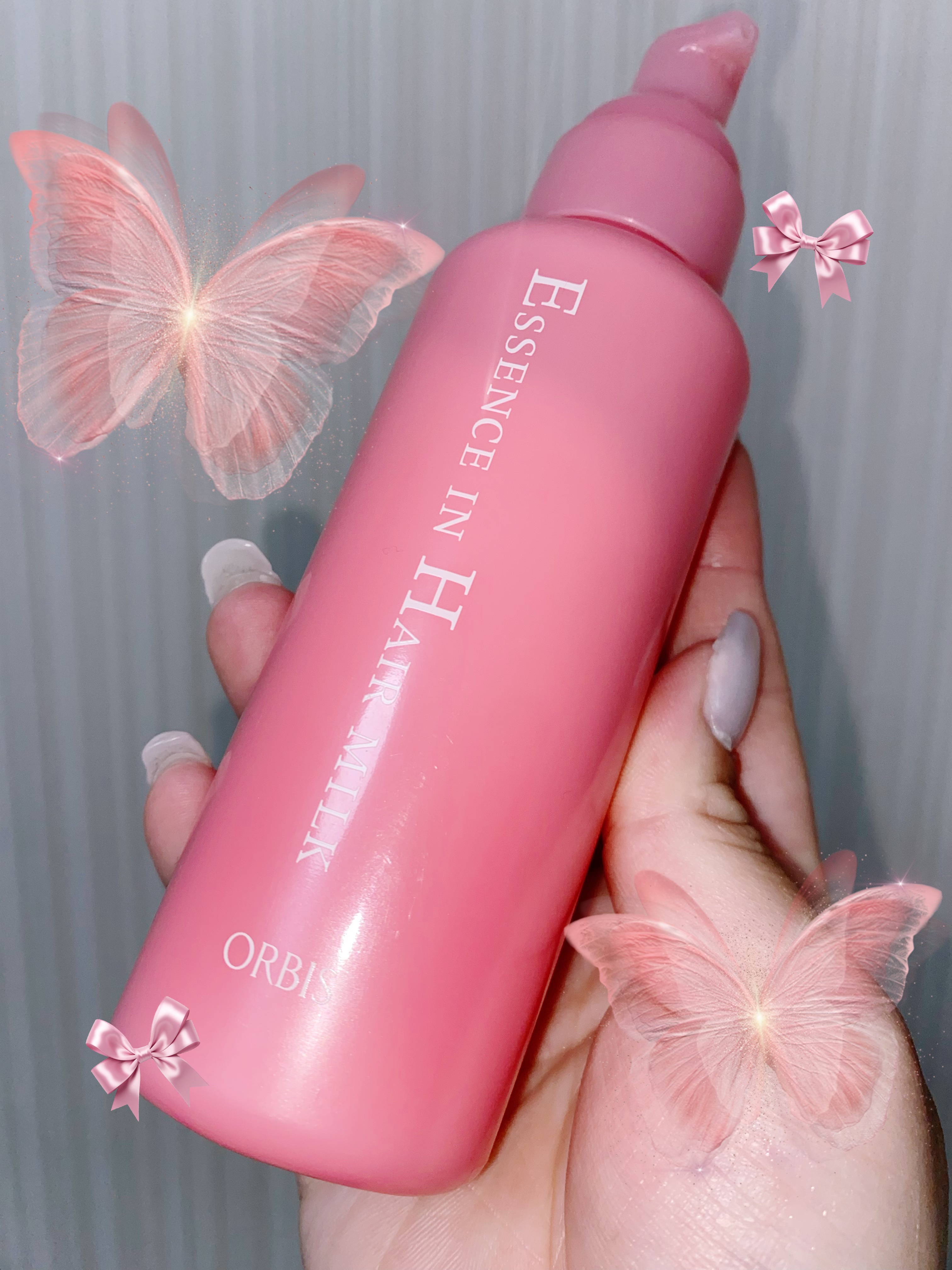 エッセンスインヘアミルク/オルビス/ヘアミルクを使ったクチコミ（1枚目）