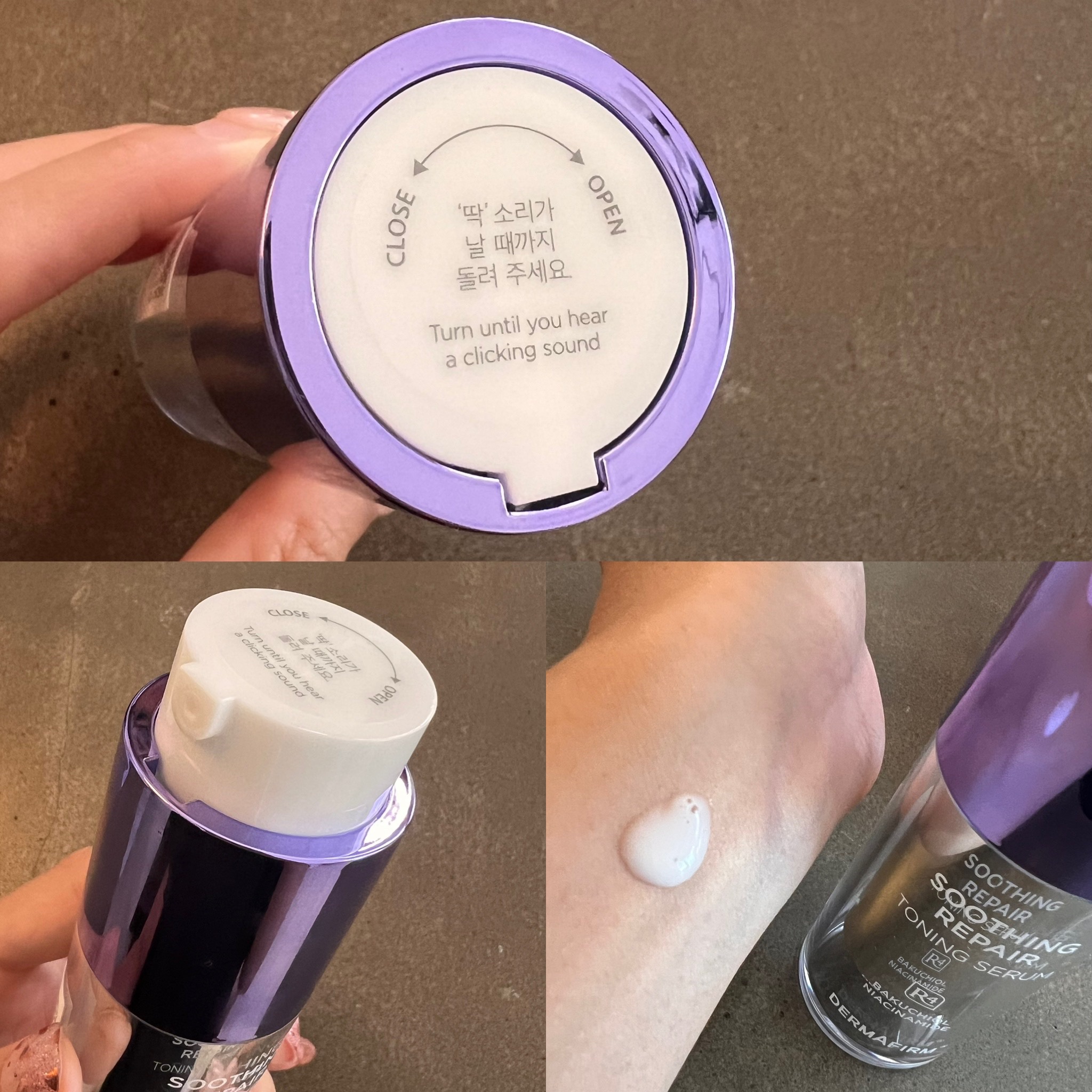 SOOTHING REPAIR TONING SERUM R4/ダーマファーム/美容液を使ったクチコミ（2枚目）