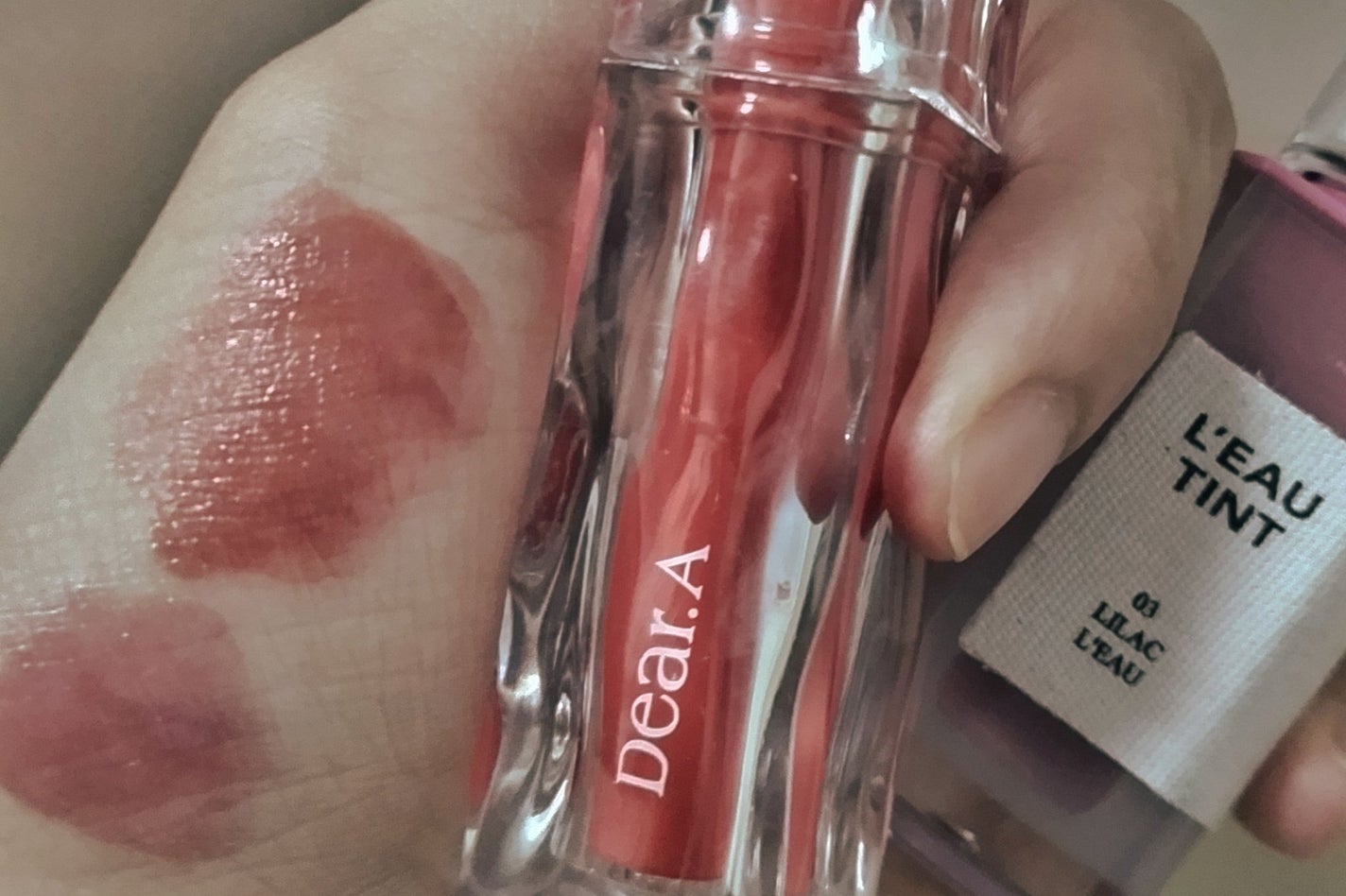 デュイフルウォーターティント/rom&nd/リップティントを使ったクチコミ(1枚目)