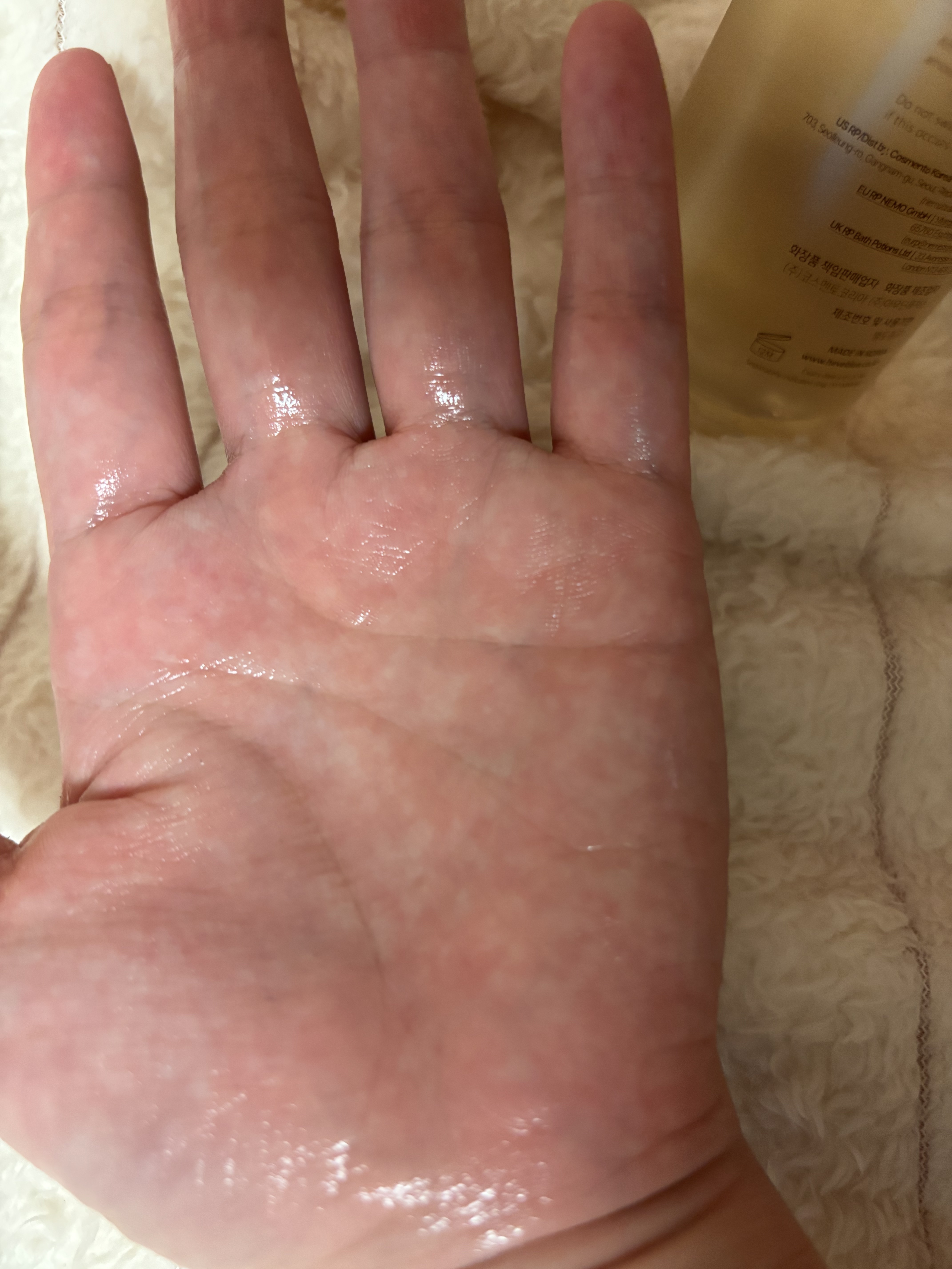 サーモンケアリングセンテラトナー/Heve Blue/化粧水を使ったクチコミ（3枚目）