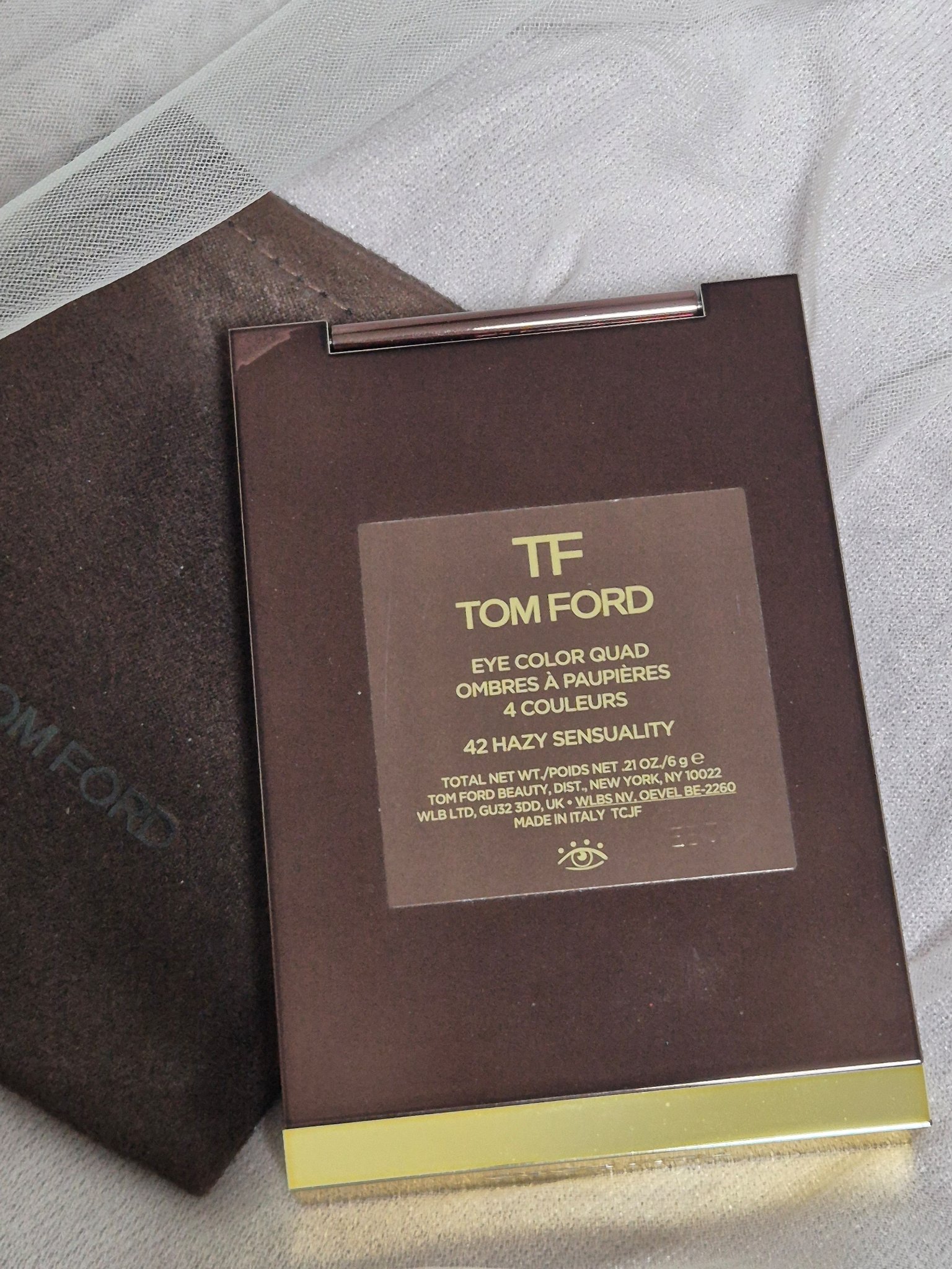 アイ カラー クォード/TOM FORD BEAUTY/アイシャドウパレットを使ったクチコミ（3枚目）