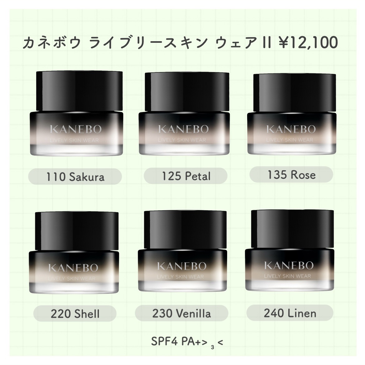 カネボウ ライブリースキン ウェアⅡ 125 Petal/KANEBO/リキッドファンデーションを使ったクチコミ（2枚目）