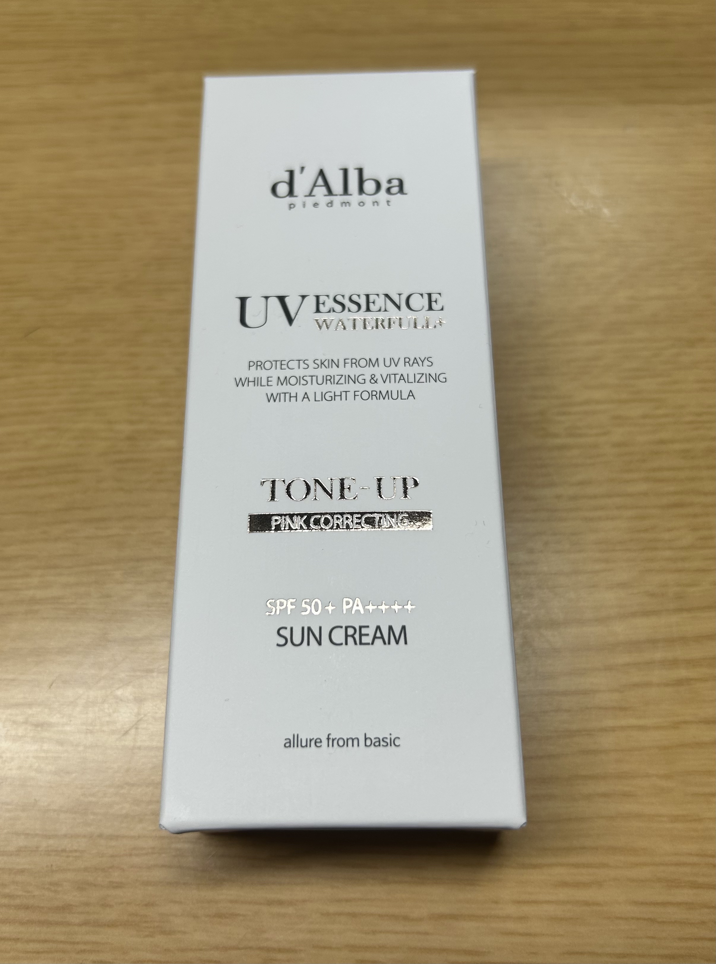 ウォータフルトーンアップサンクリーム/ダルバ/日焼け止めクリームを使ったクチコミ（1枚目）